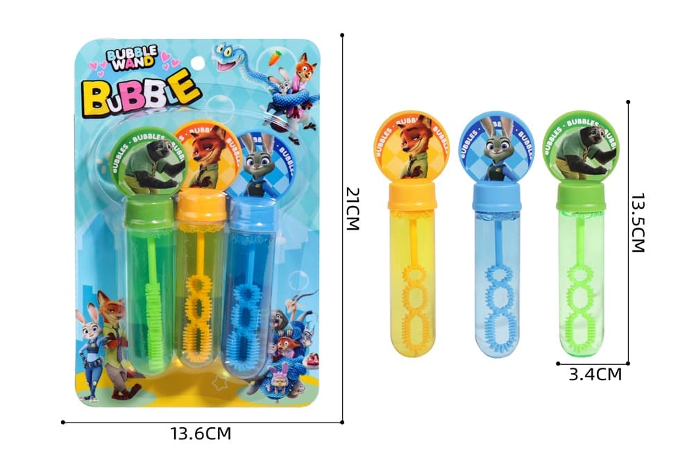 Zootopia Bubble Wand (3 Colors, 3 Styles)