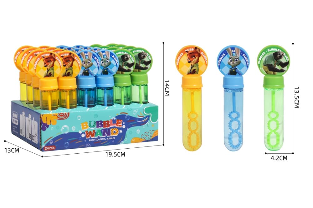 Zootopia Bubble Wand (3 Colors, 3 Styles)
