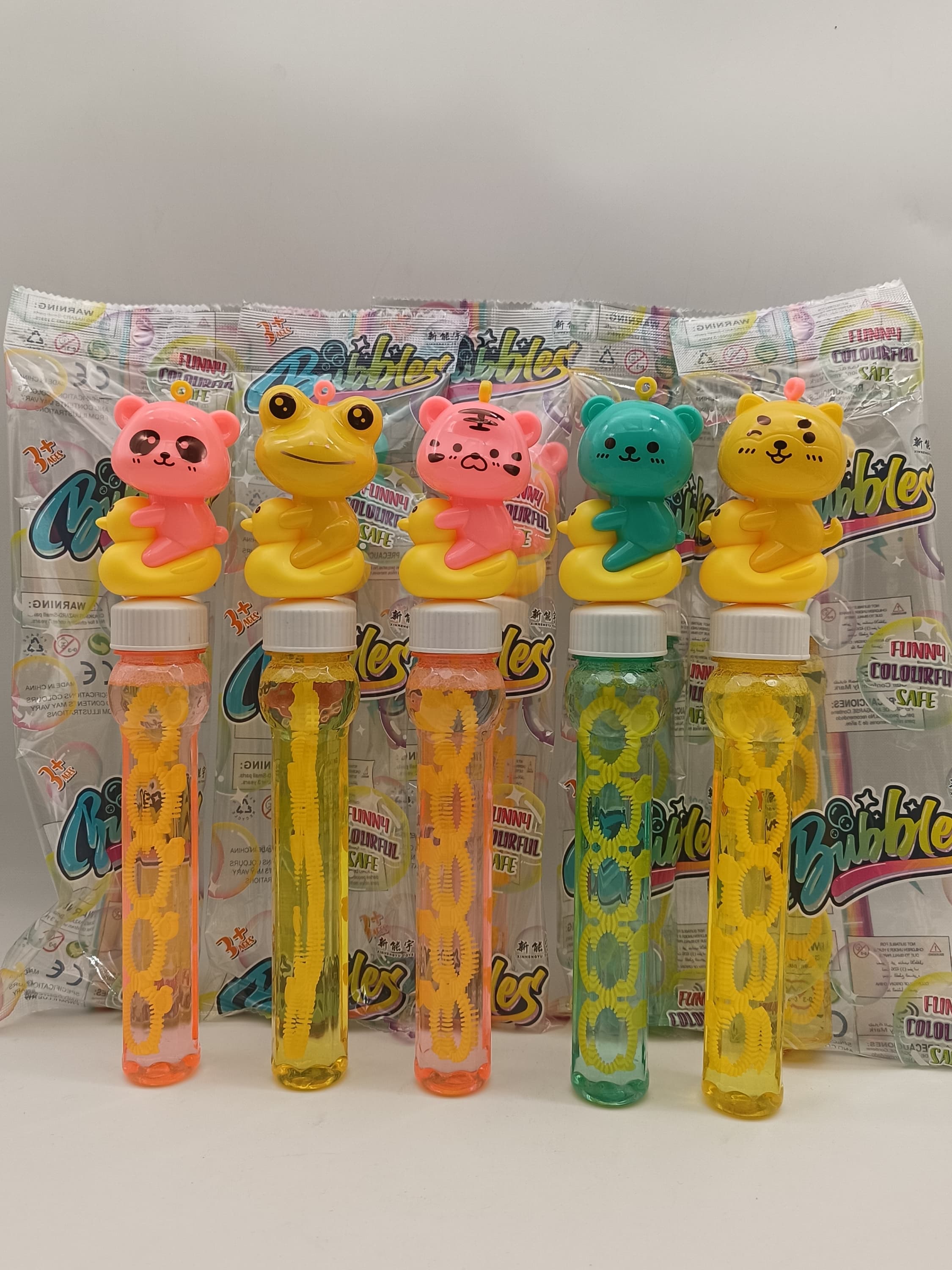 Five-Hole Bubble Blowing Figure