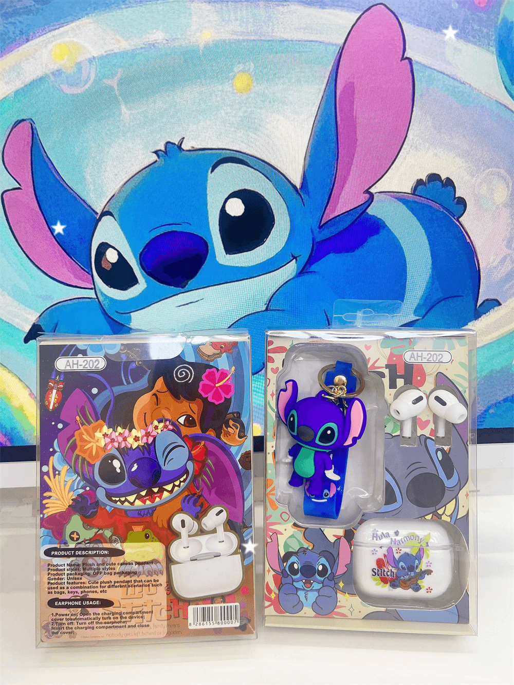 Stitch TWS Bluetooth Headset Set