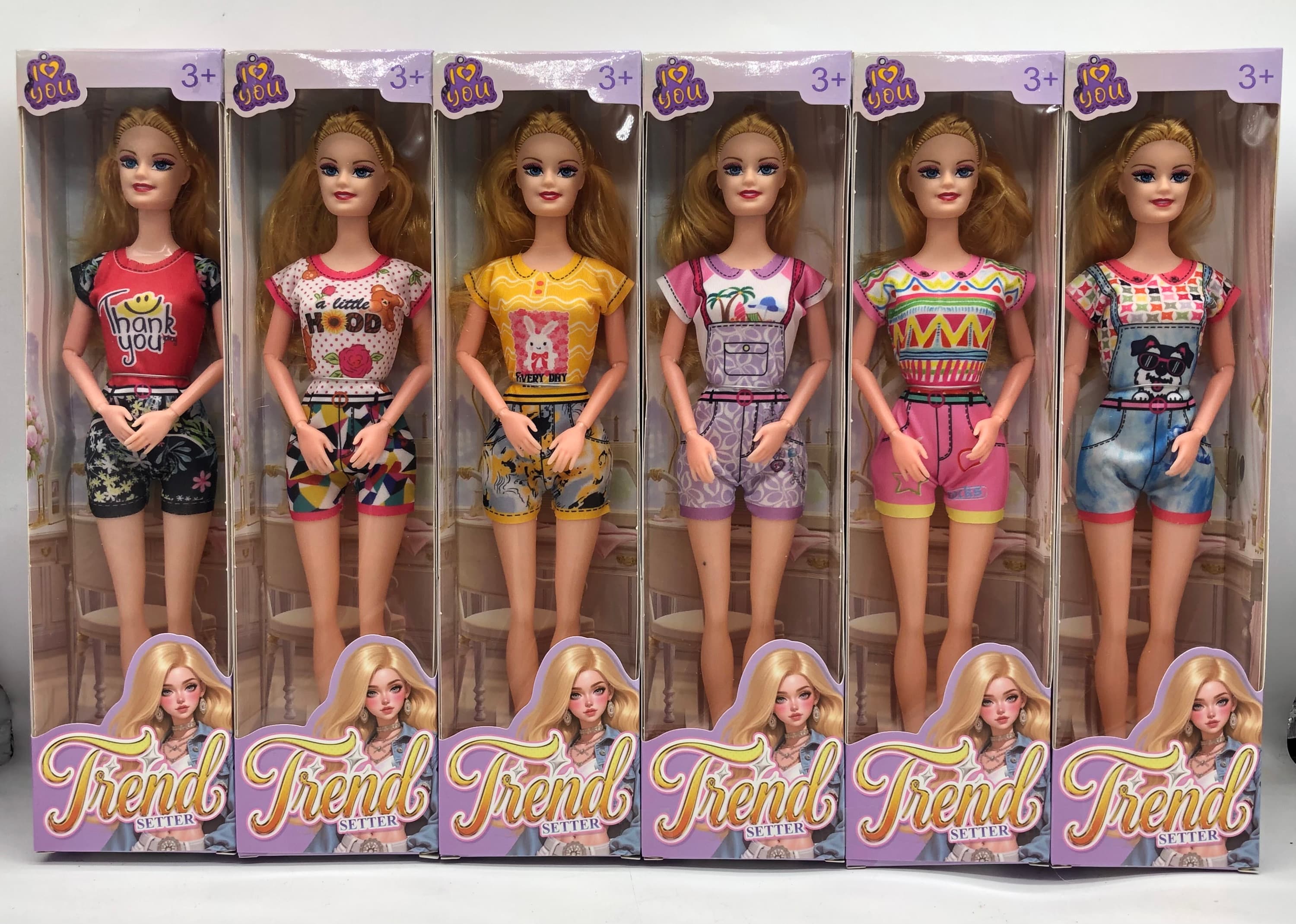 11-inch Nine-Jointed Solid Body Barbie Doll