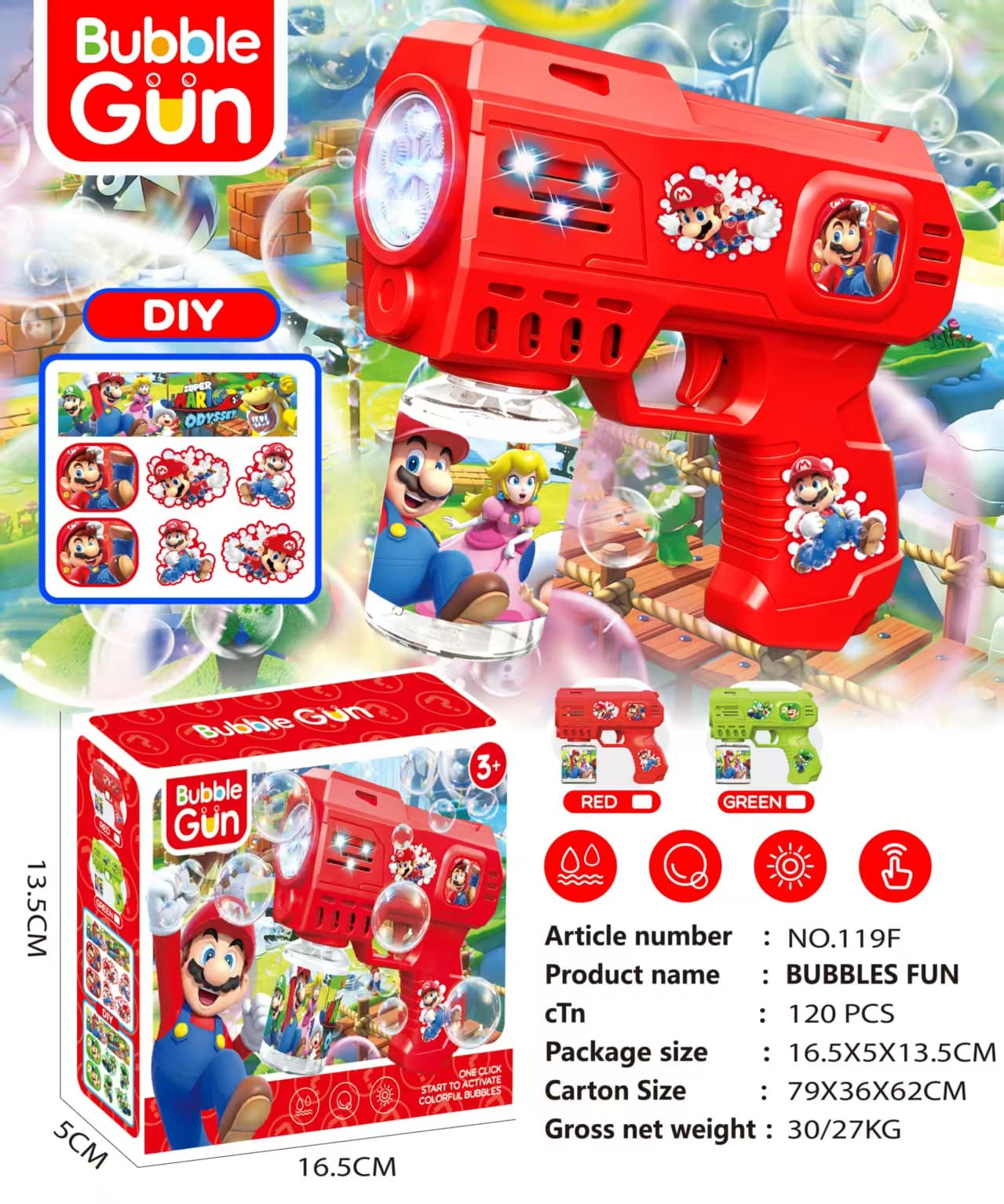 Super Mario Bubble Gun
