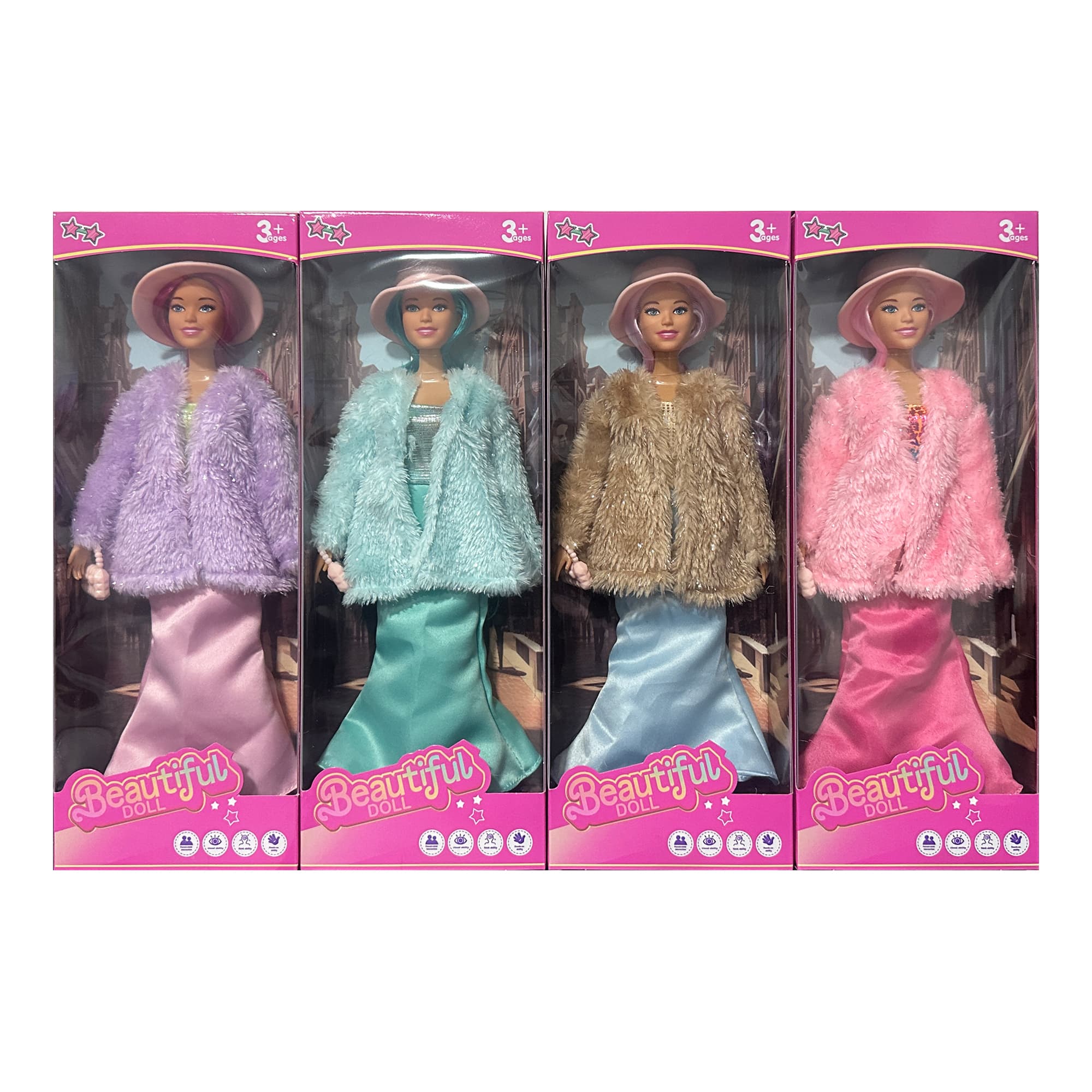 Fashion Barbie Doll Sweaters (4 Styles Mix)