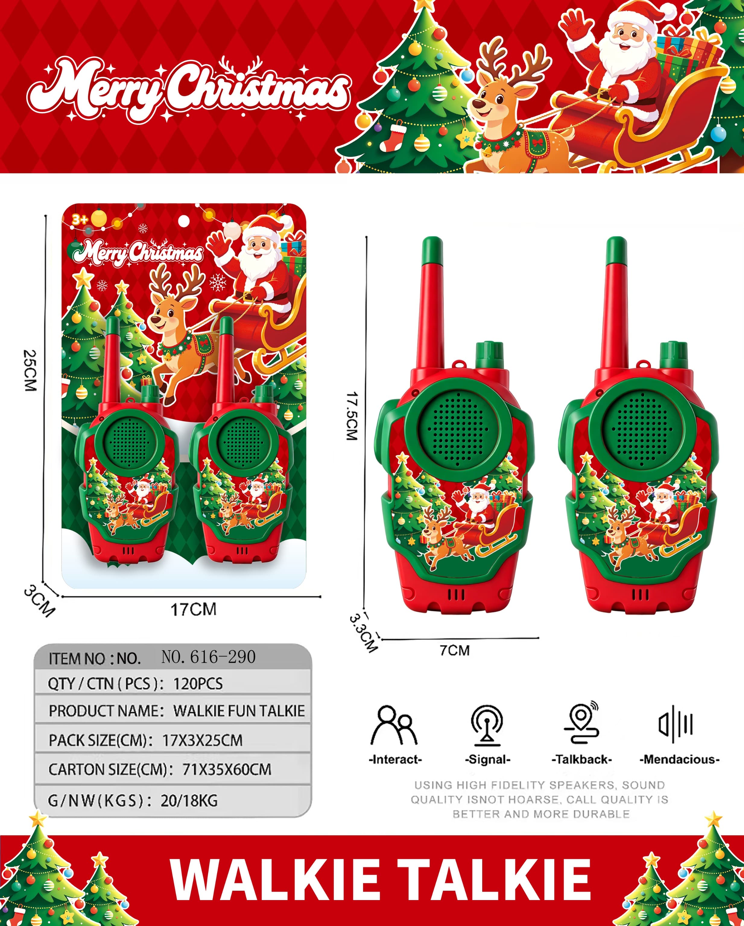 Christmas Walkie-Talkie