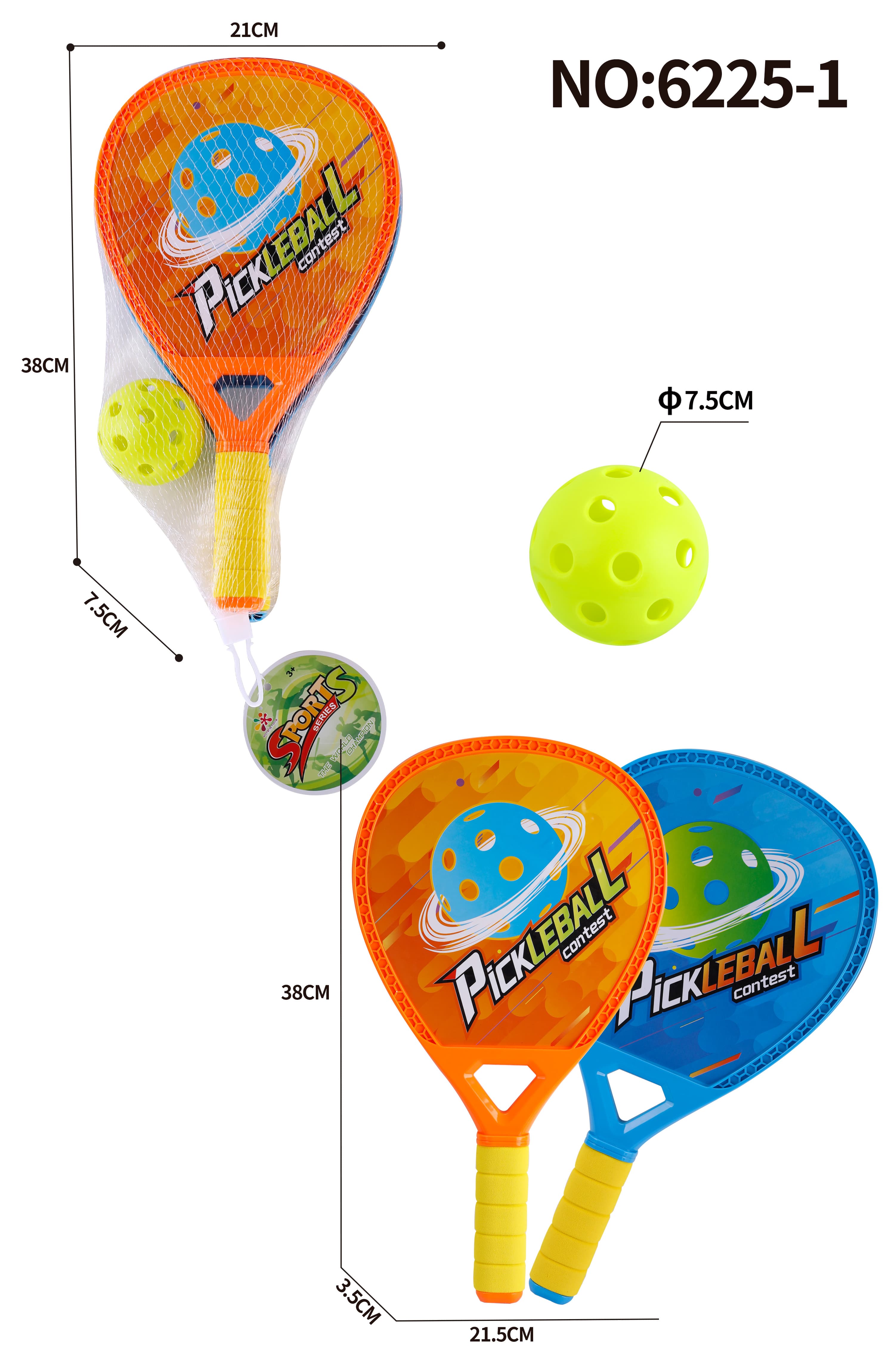 Pickleball Paddle Sports Toy