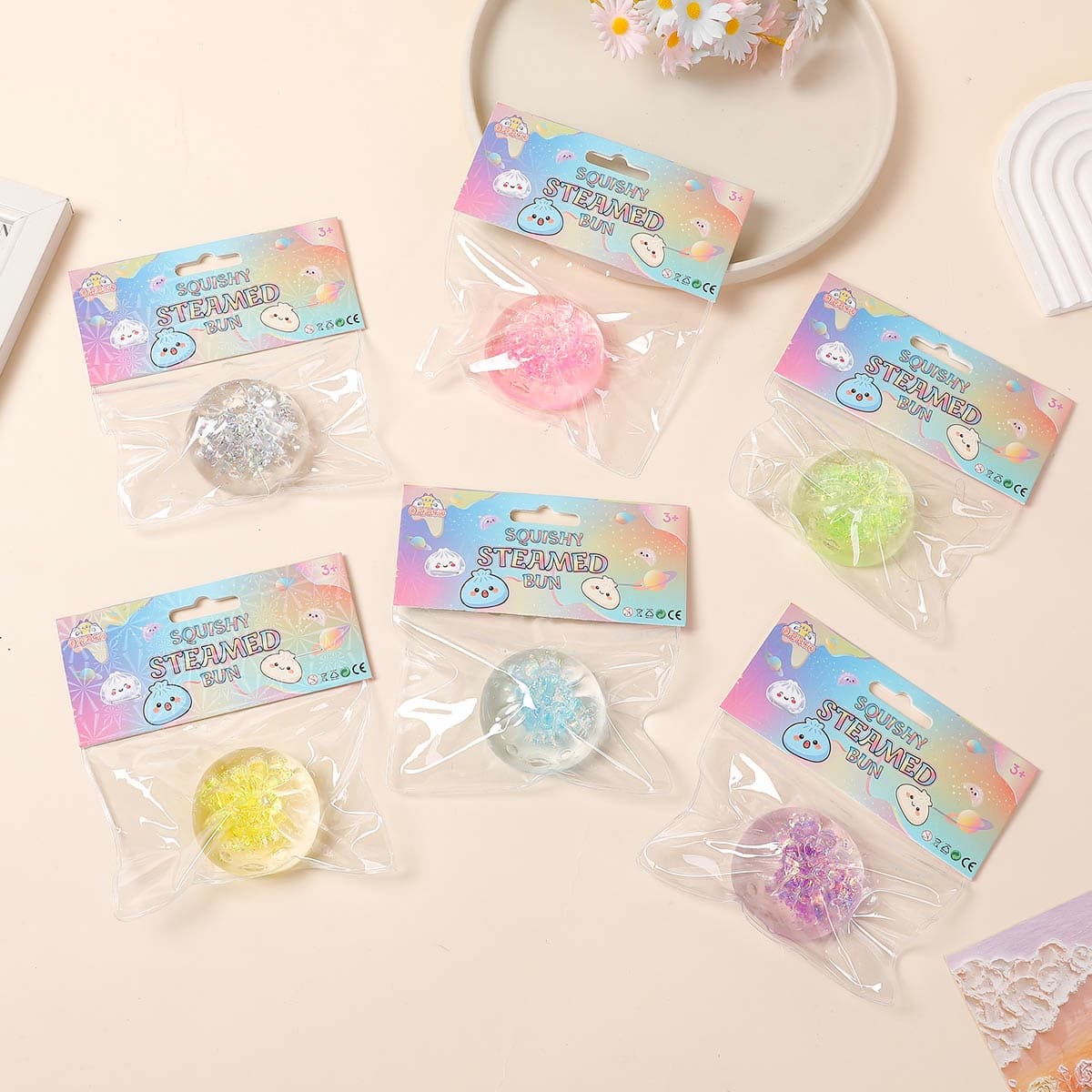 5.5CM Crystal Steamed Bun