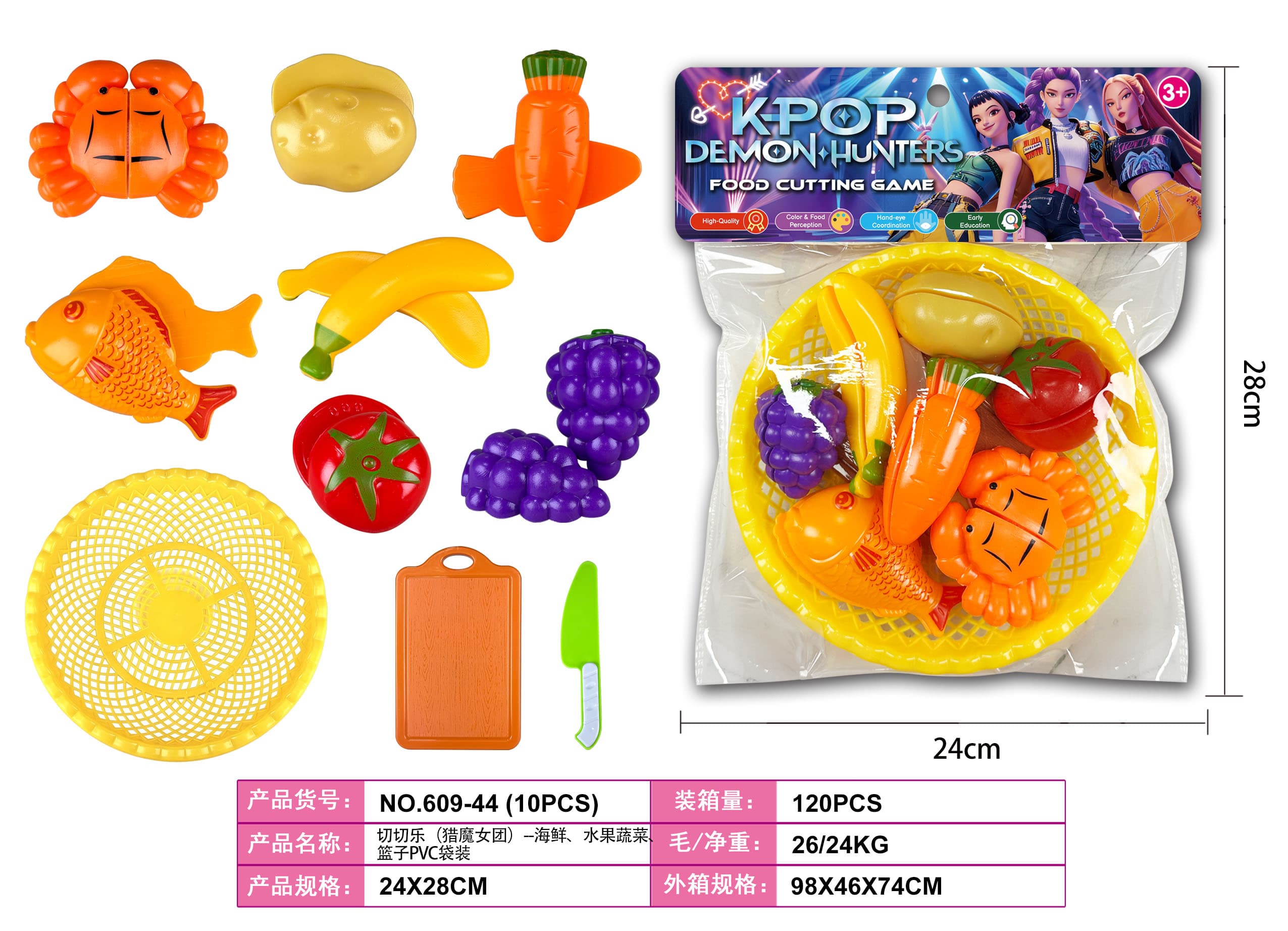 Witch Hunter Team Fruit Slash Basket
