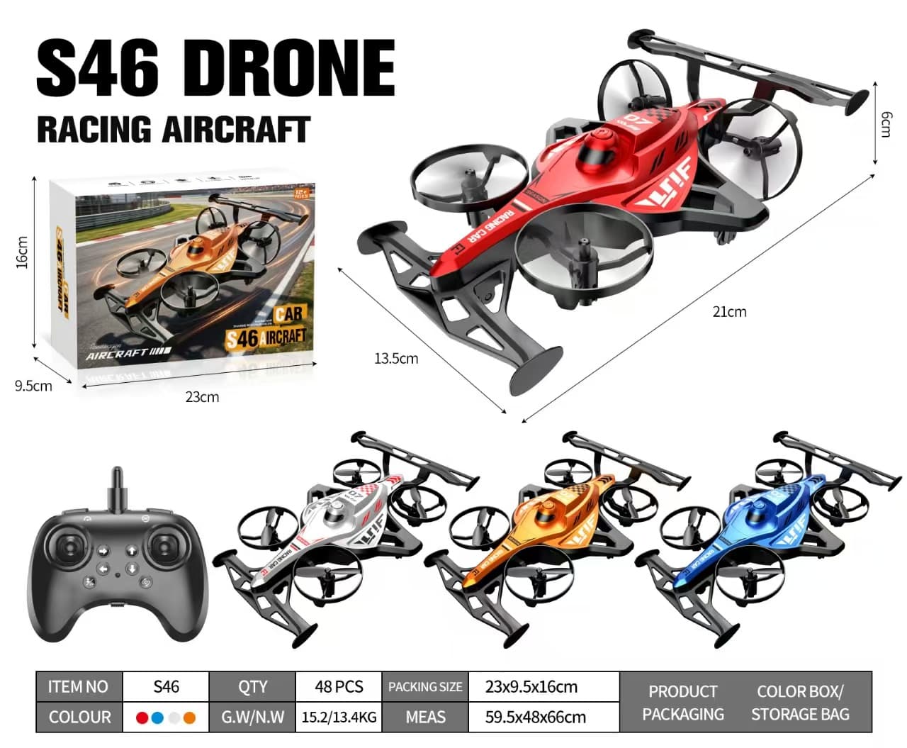 Remote Control Land-Air Flying Car