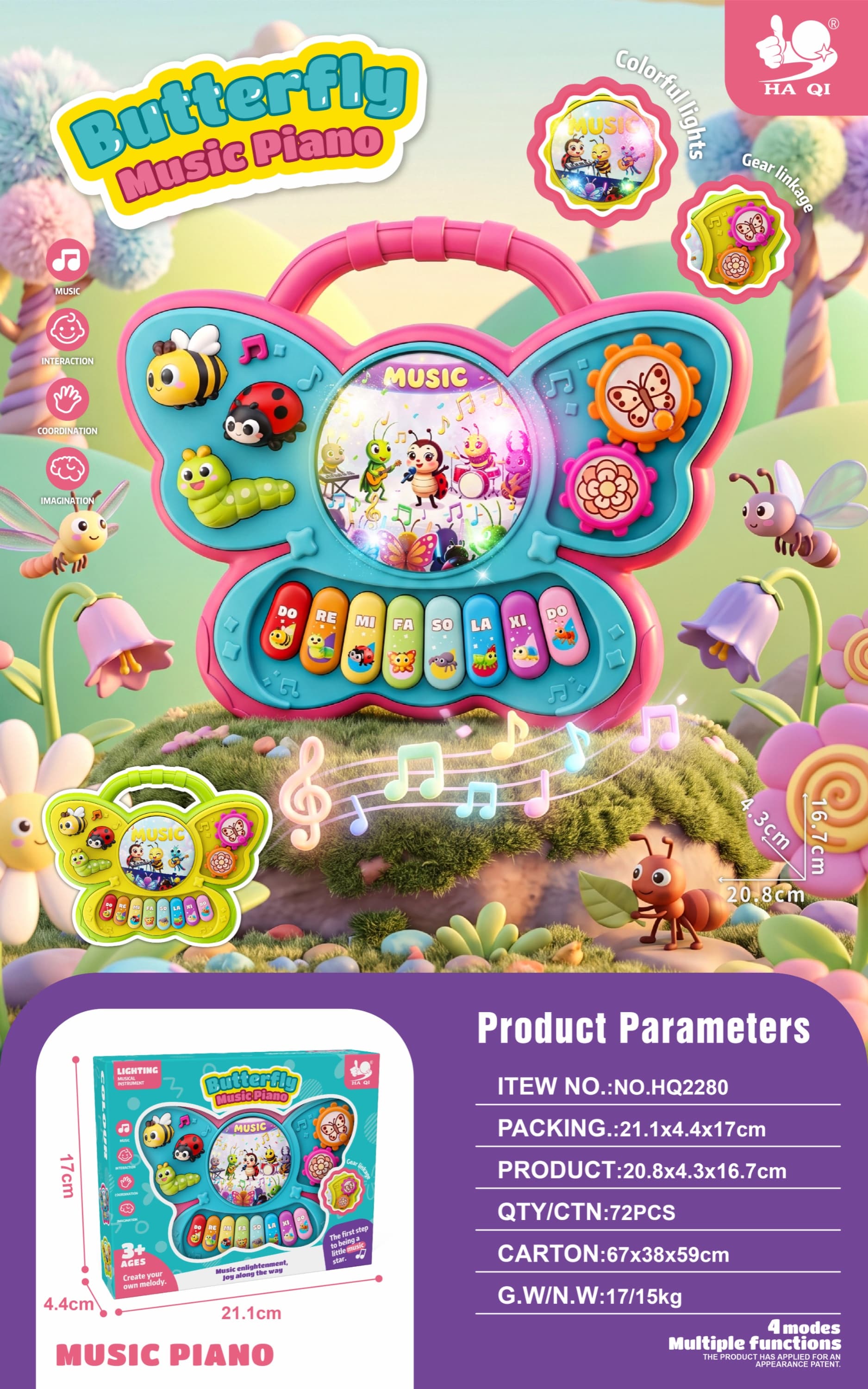 Butterfly Electronic Keyboard