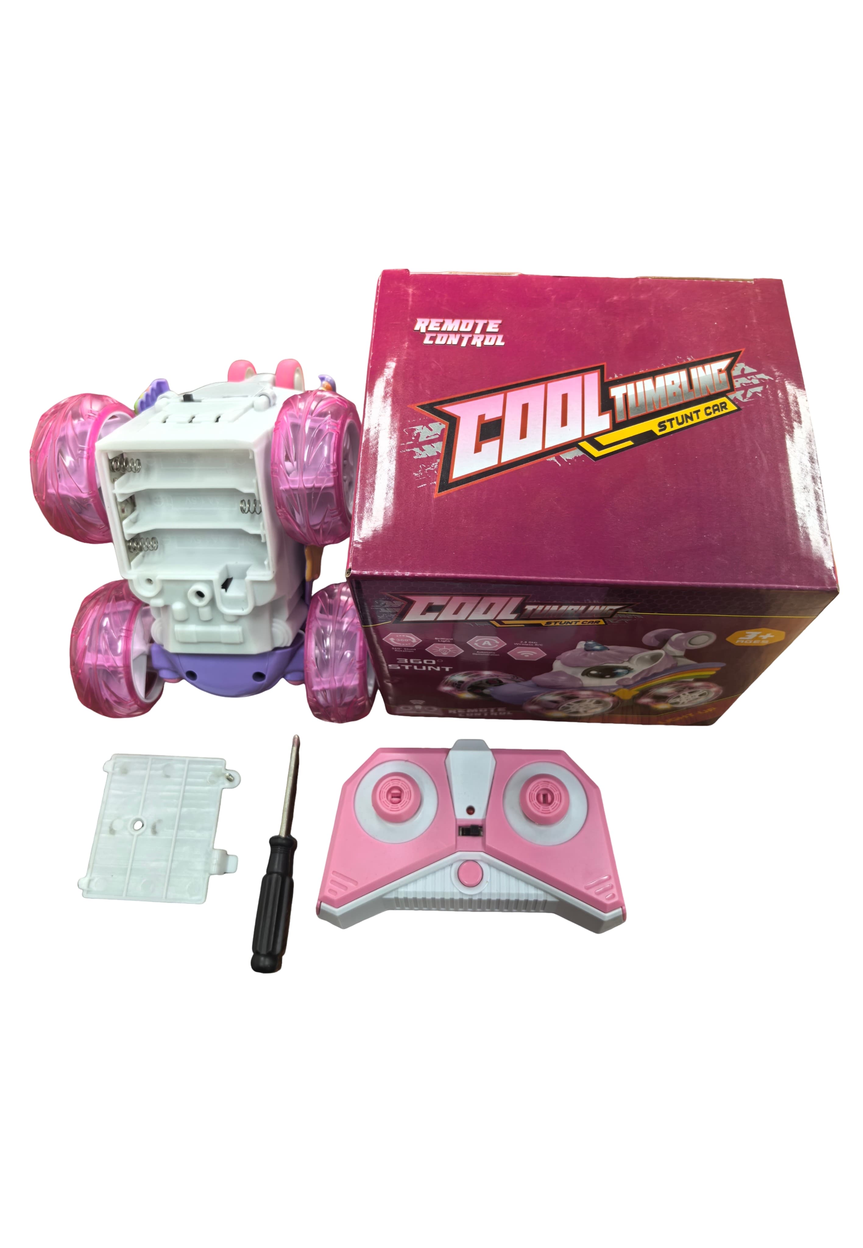 2.4G Light-Up 360° Unicorn Remote Control Dump Truck (Battery Included)