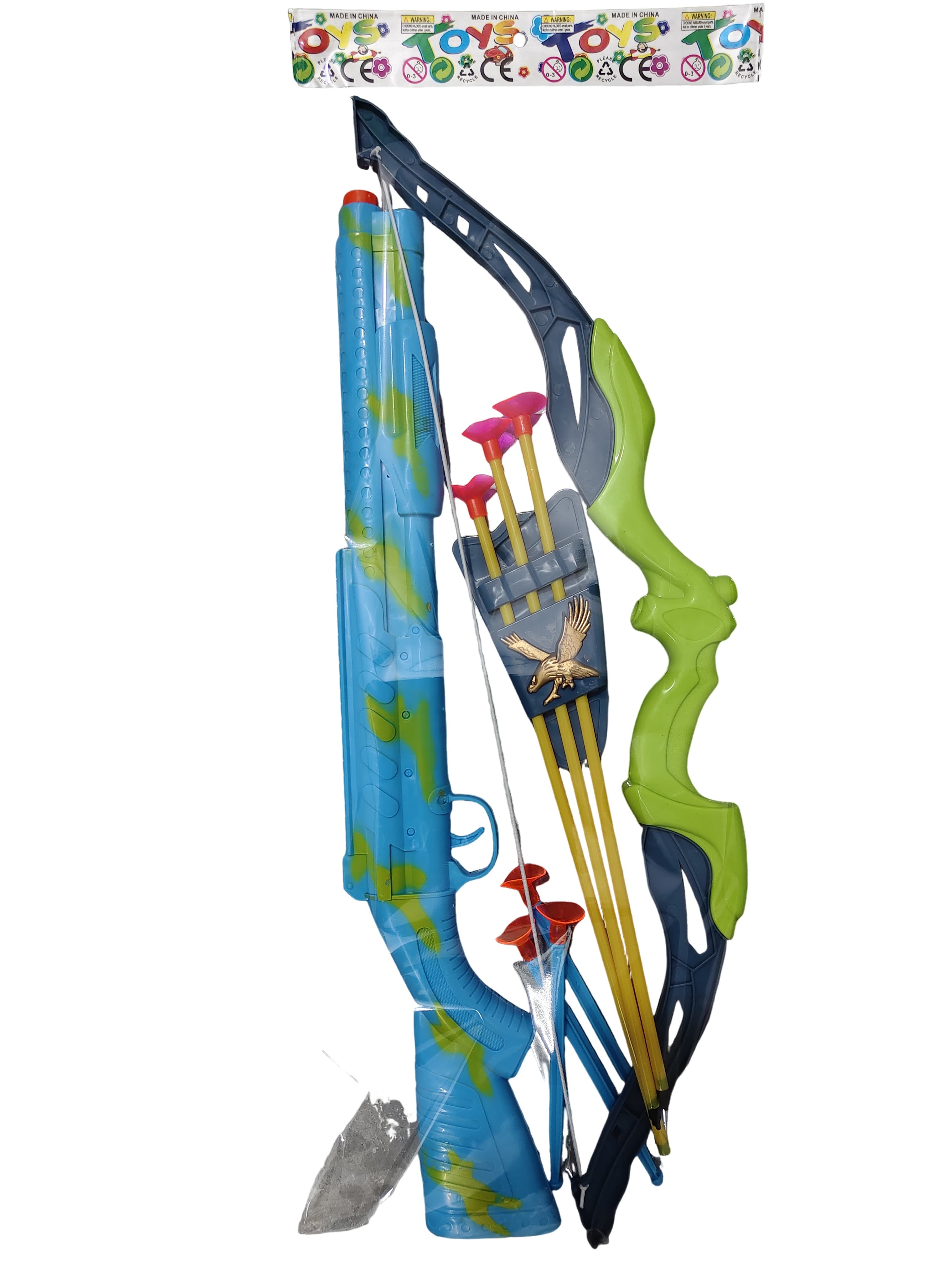 Soft Bullet Bow and Arrow Police Set