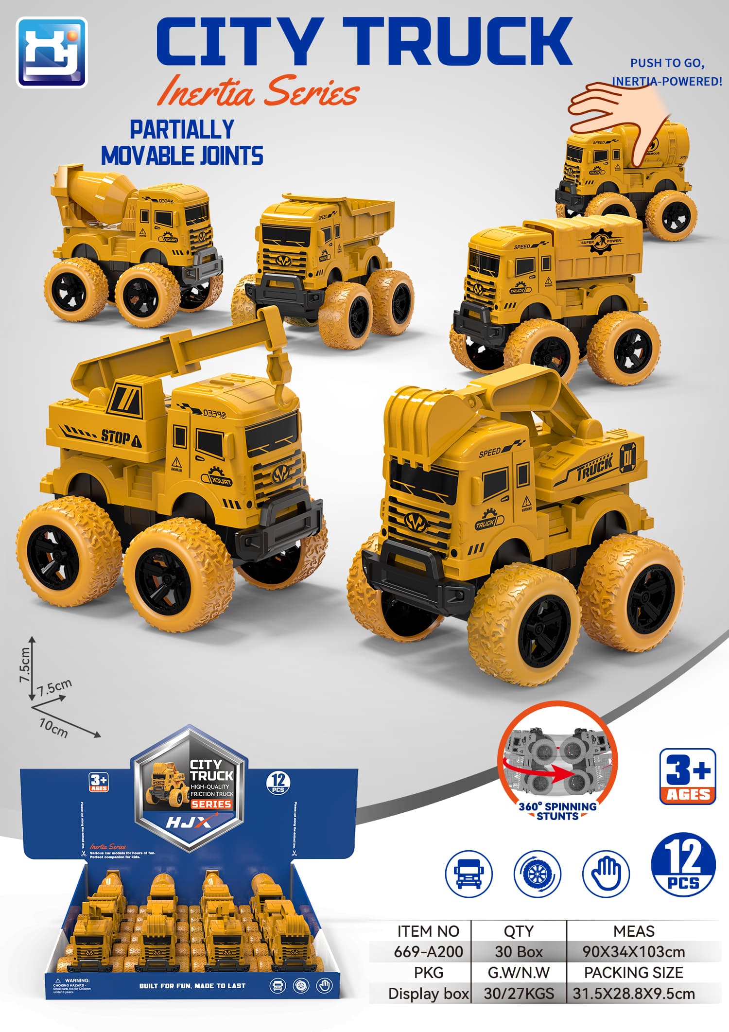 Inertial Off-Road Stunt Engineering Vehicle