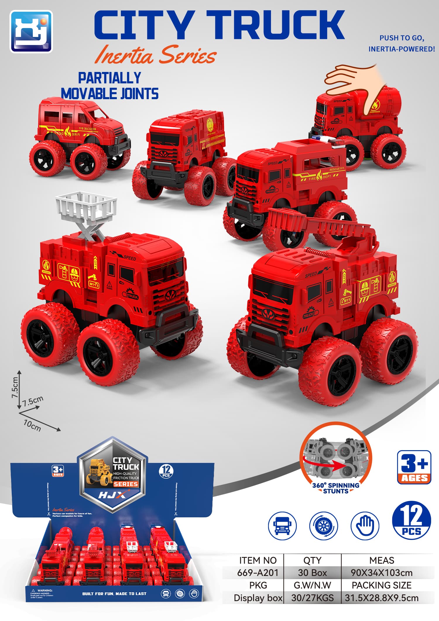Inertia Off-Road Stunt Fire Truck