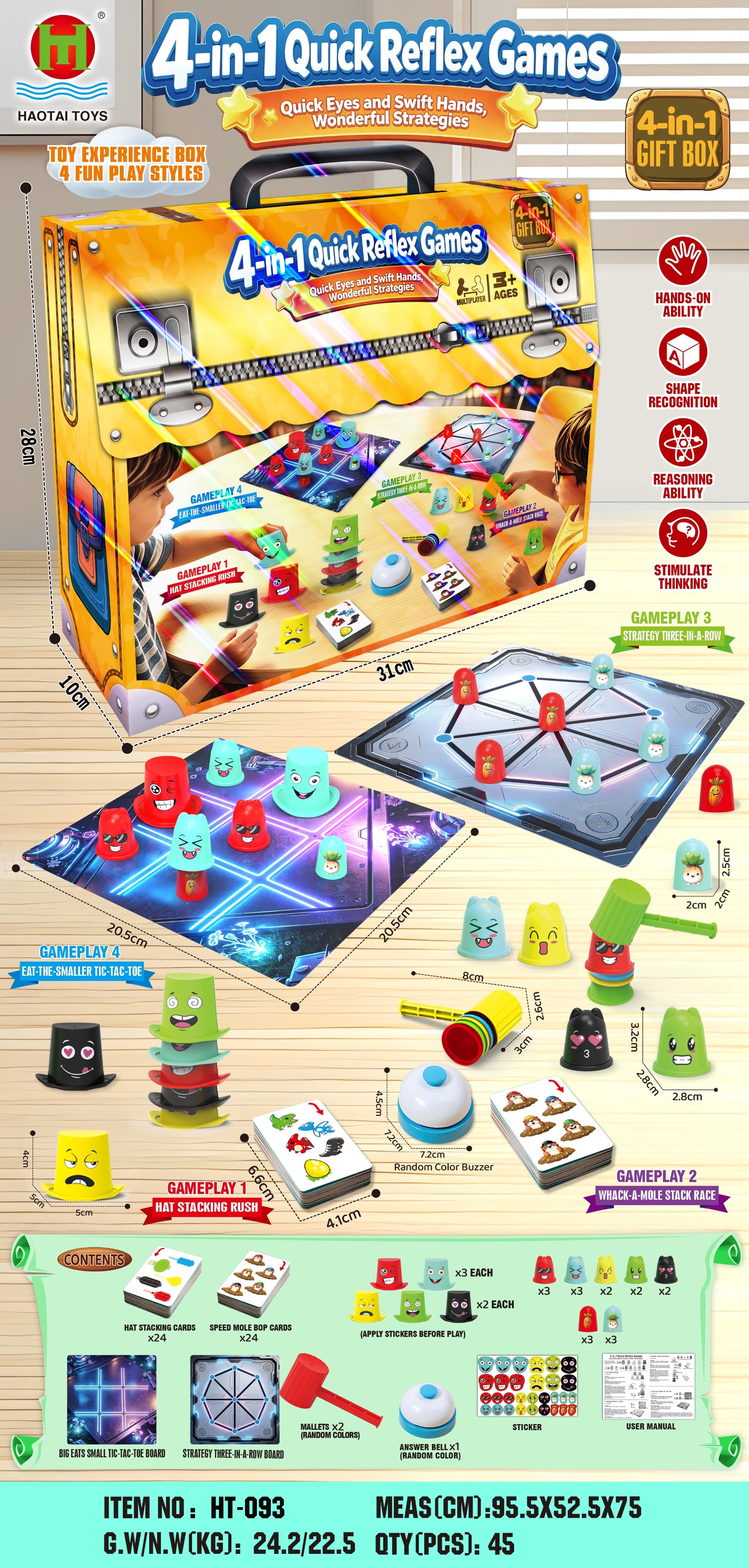 Hand-Brain Speed 4 Fun Combo 1