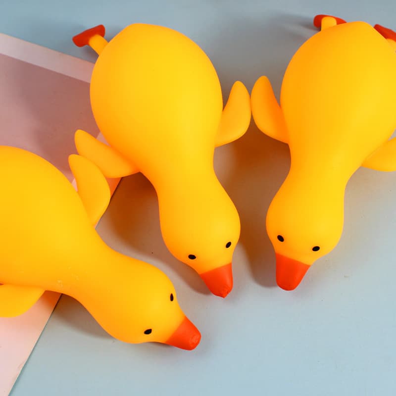 Extra Large Squeeze Duck Stress Relief Toy - Slow Rising Squishy Duck for Adults and Kids