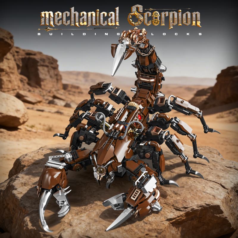 Mechanical Scorpion Building Blocks