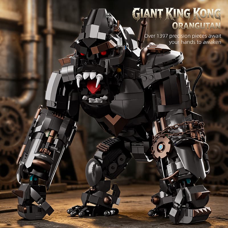 Mechanical Gorilla Building Blocks
