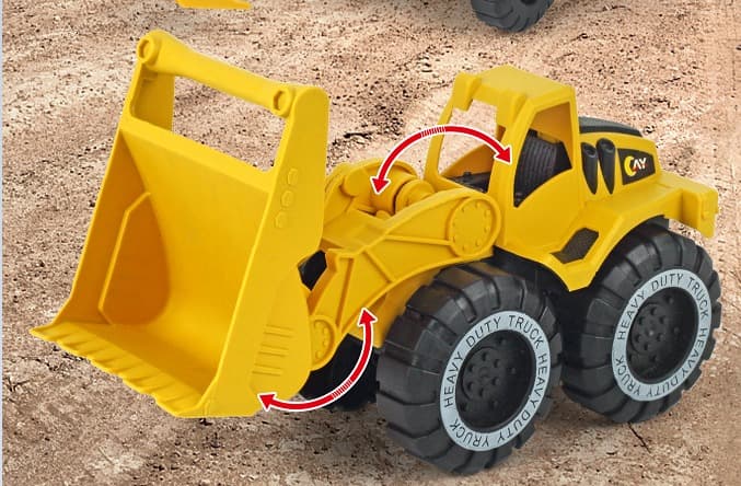 Sliding Engineering Bulldozer OPP Bagged