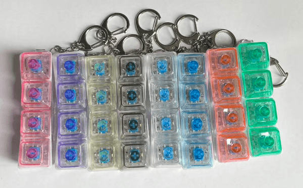 Integrated 4-Button with LED