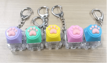 One-Key Snap-on LED Cat Paw Button