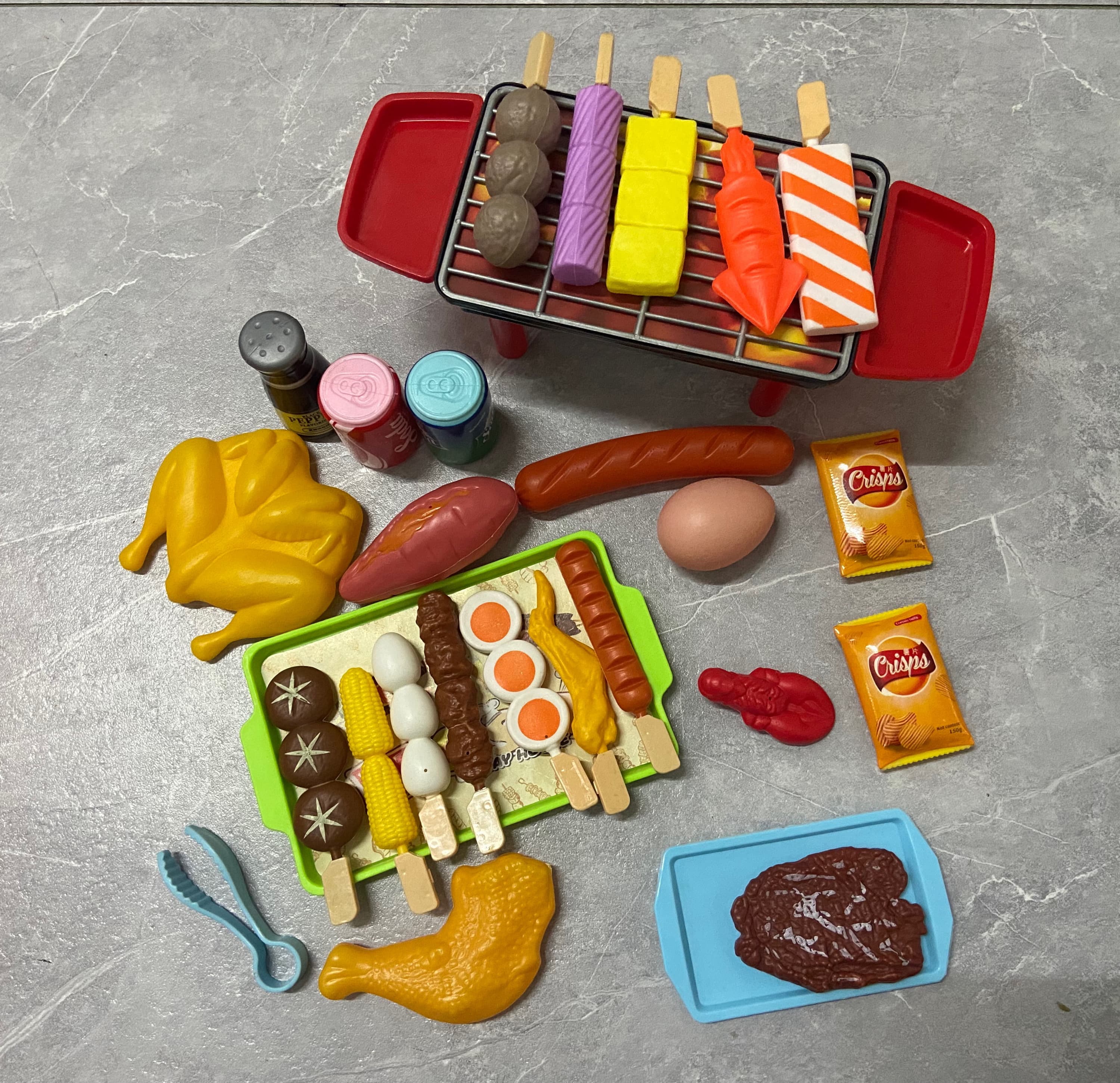 BBQ Set 27PCS + Grill 9PCS