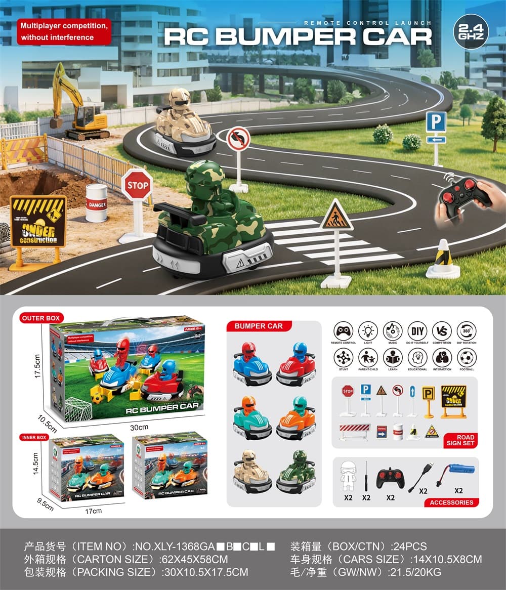 Bumper Car Launcher (Road Sign Edition)