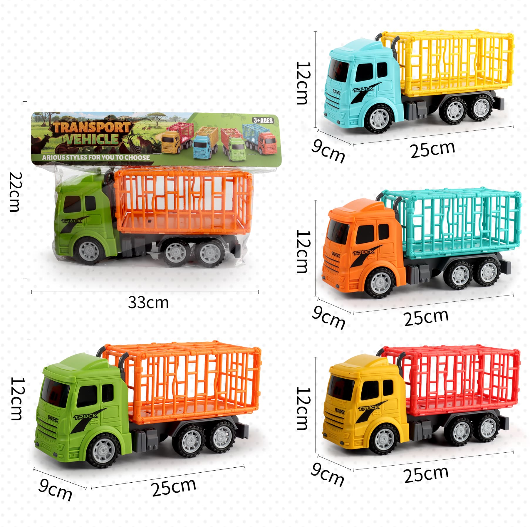 Inertial Animal Fence Transport Truck