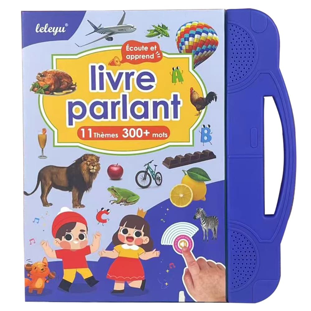 French-English E-book Audio Book Talking Book Interactive Reader Learning Machine Early Education Toy Book for Children