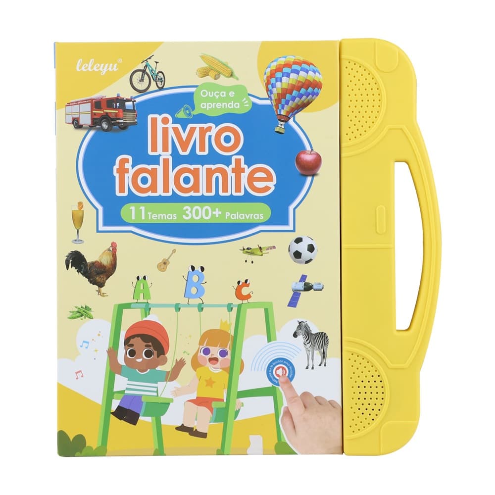 Portuguese-English E-Book Audio Book Talking Book Touch-and-Learn Book Early Education Machine Children's Educational Toy Book