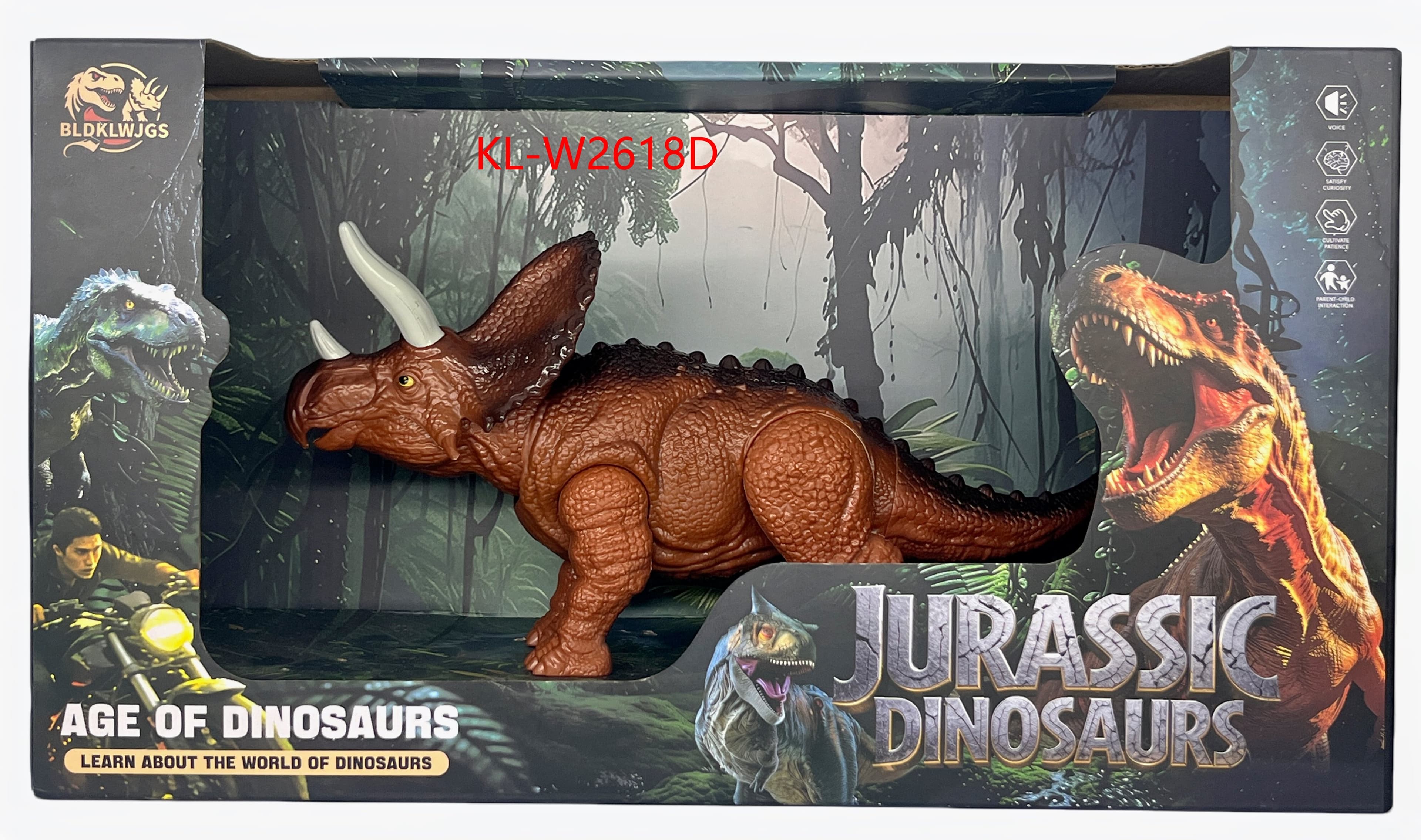 Triceratops Full Display Set