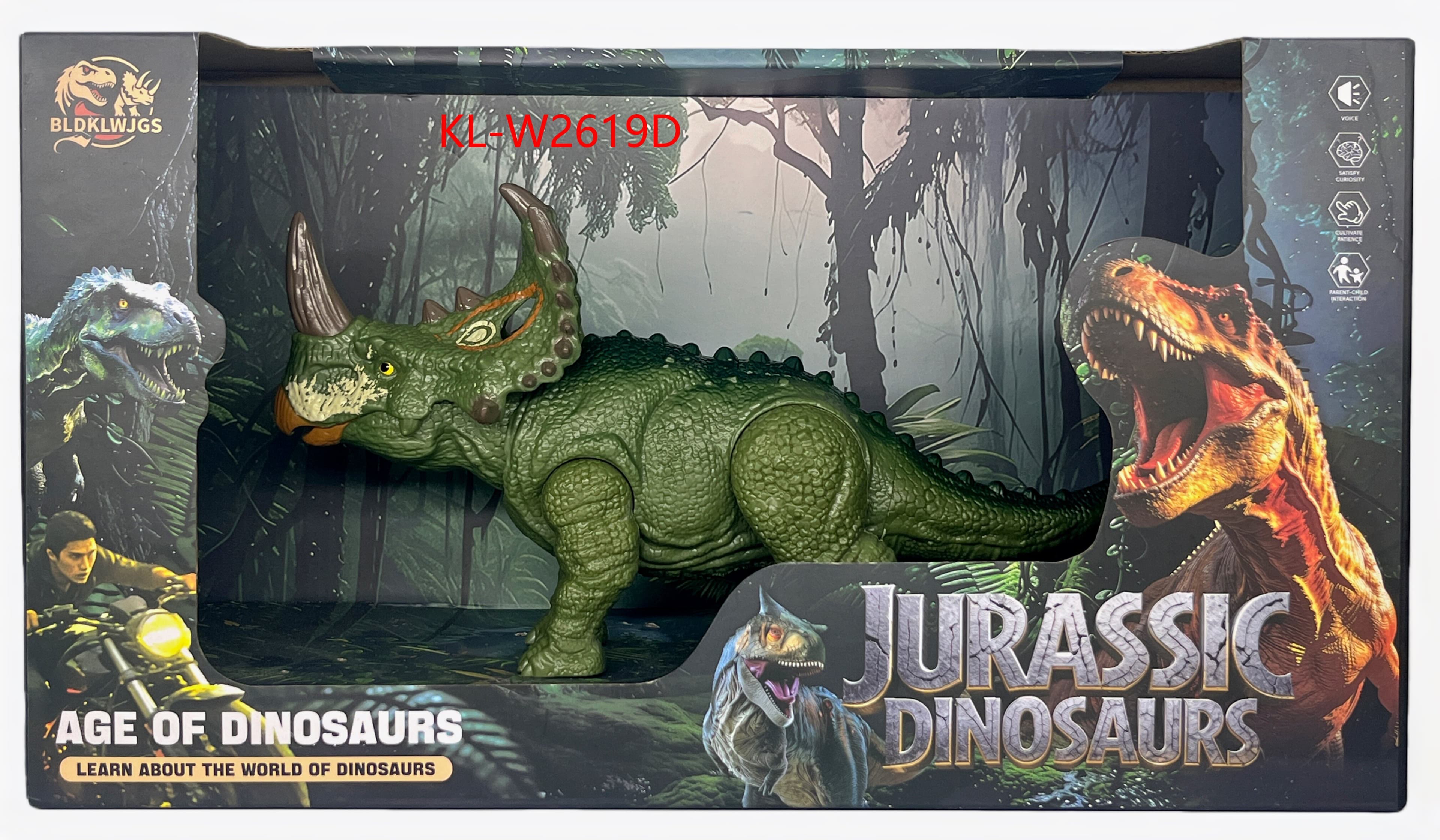 Chinese Ceratopsian Full Display Set