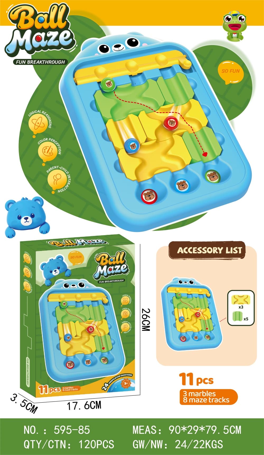 Labyrinth Marble Run