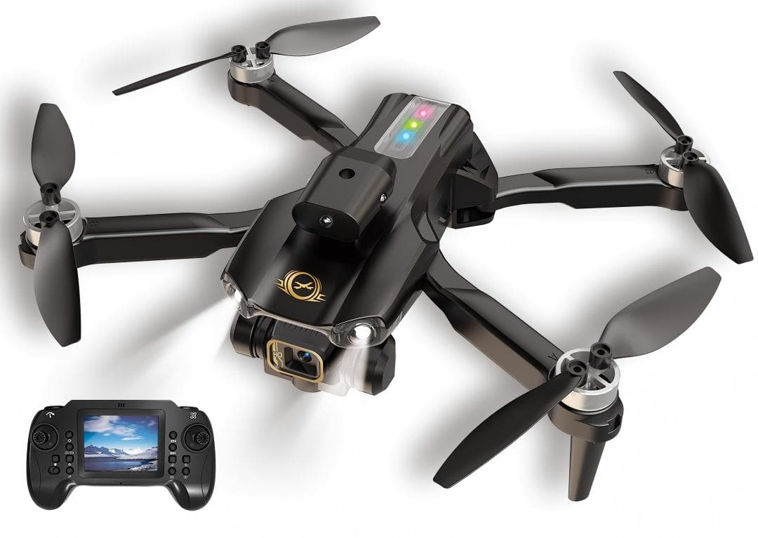 Brushless Quadcopter Drone with 2.8" Screen Remote Controller - Remote Control Aircraft, Quadcopter (Cross-border)
