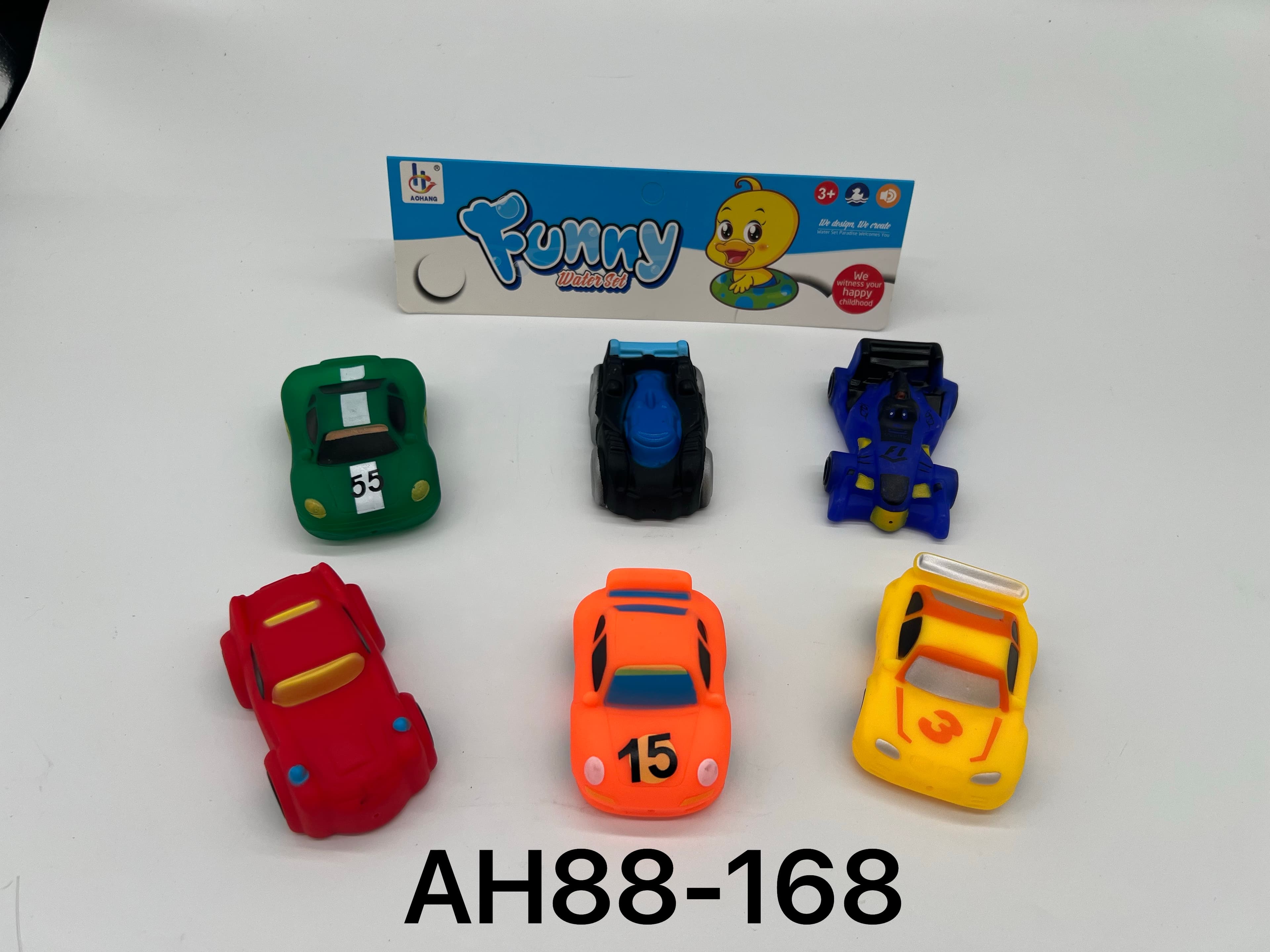 6-Pack Water Spraying Cars