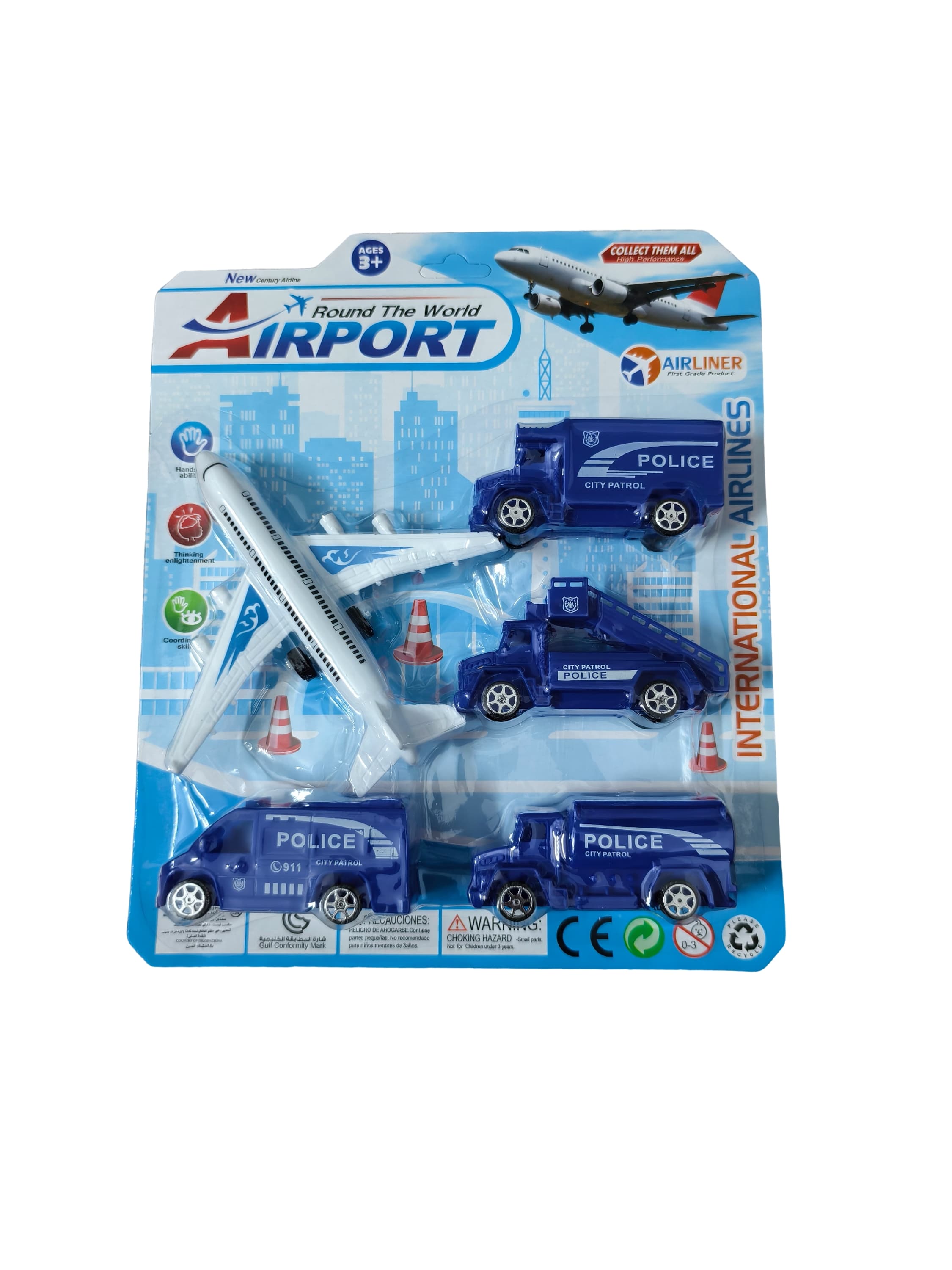 Airport Police Car Set