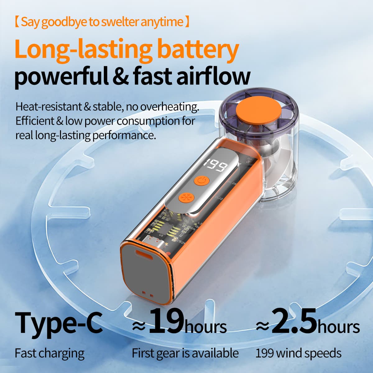 Best-selling Mecha-style High-speed Fan