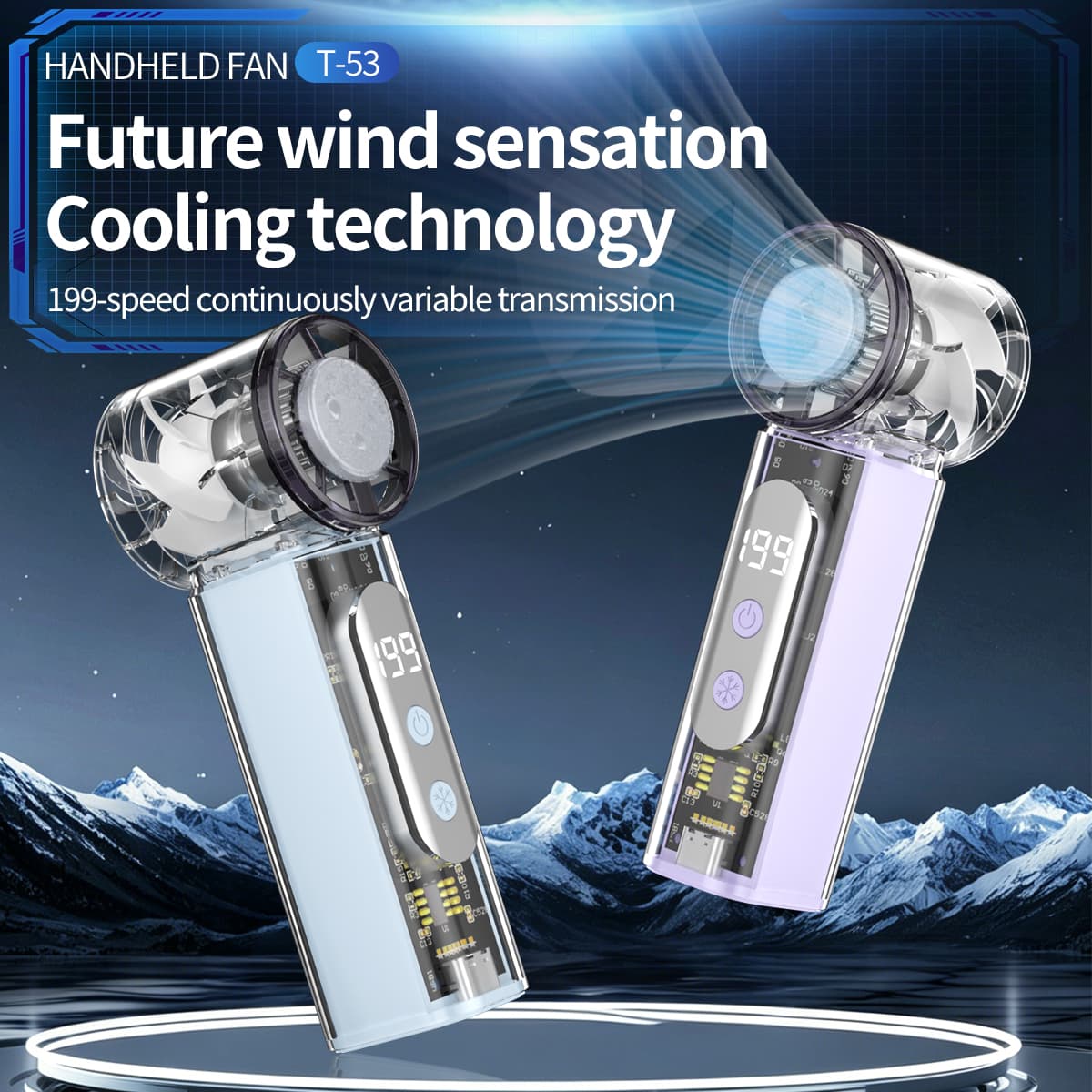 Best-selling Mecha-style High-speed Cooling Fan