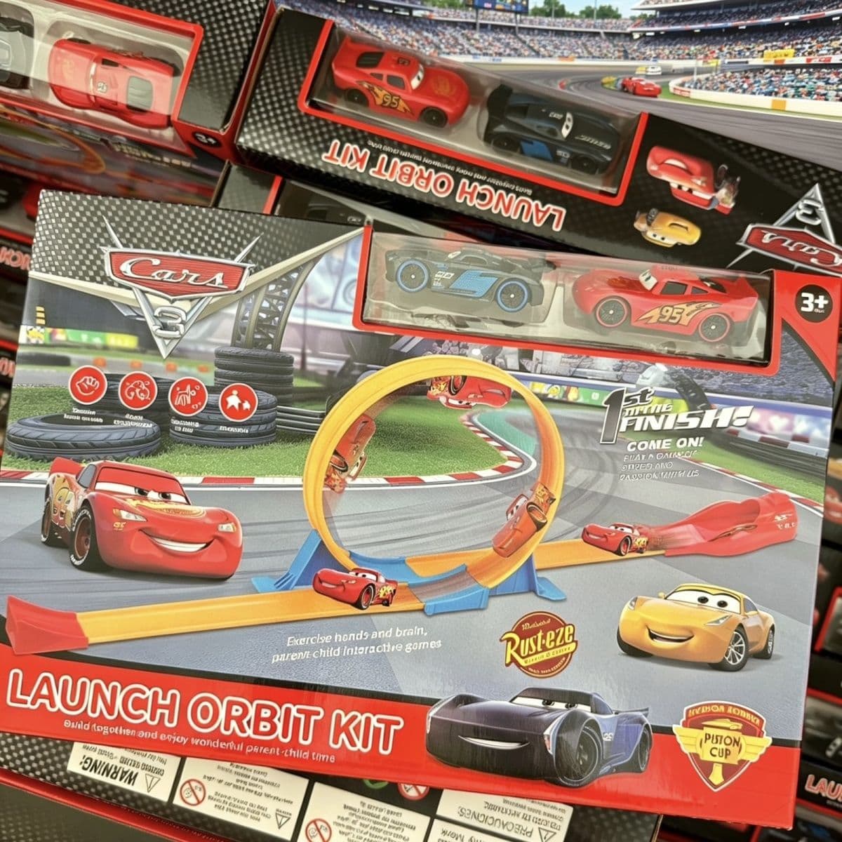 Cars Race-O-Rama Launch Track Set