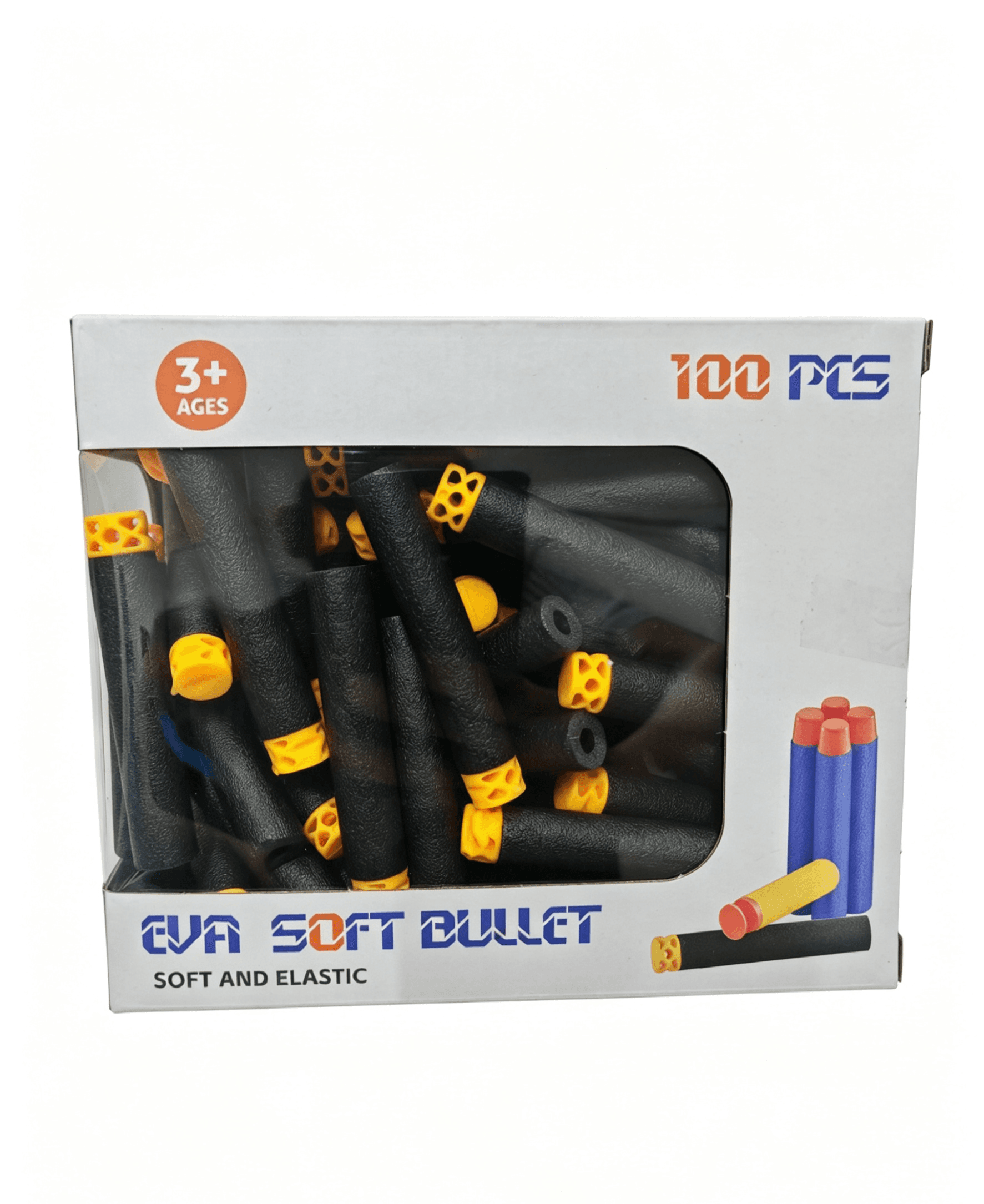 EVA Five-Hole Soft Bullet Refill (100PCS)