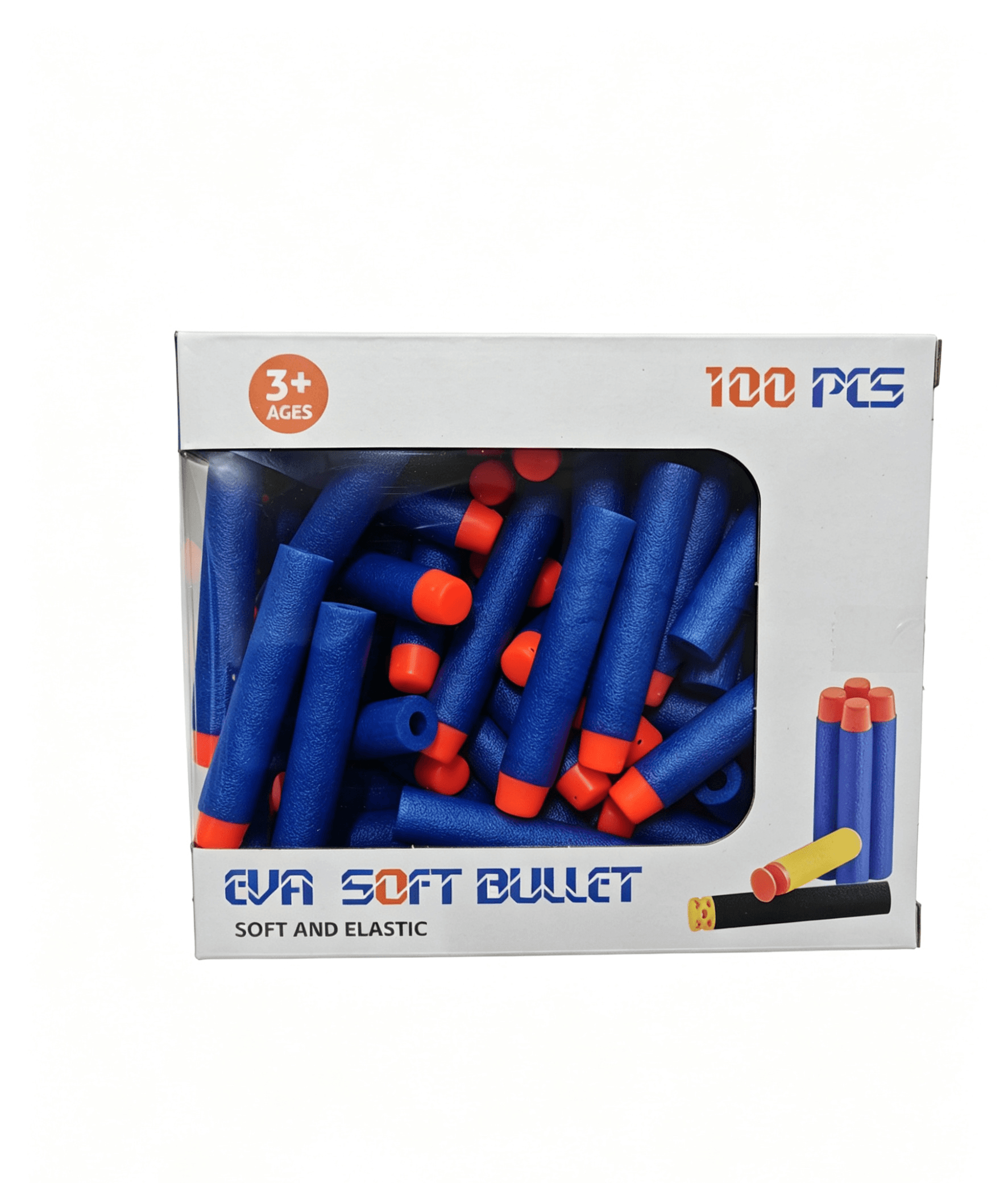 EVA Hollow Soft Bullet Refill (100PCS)
