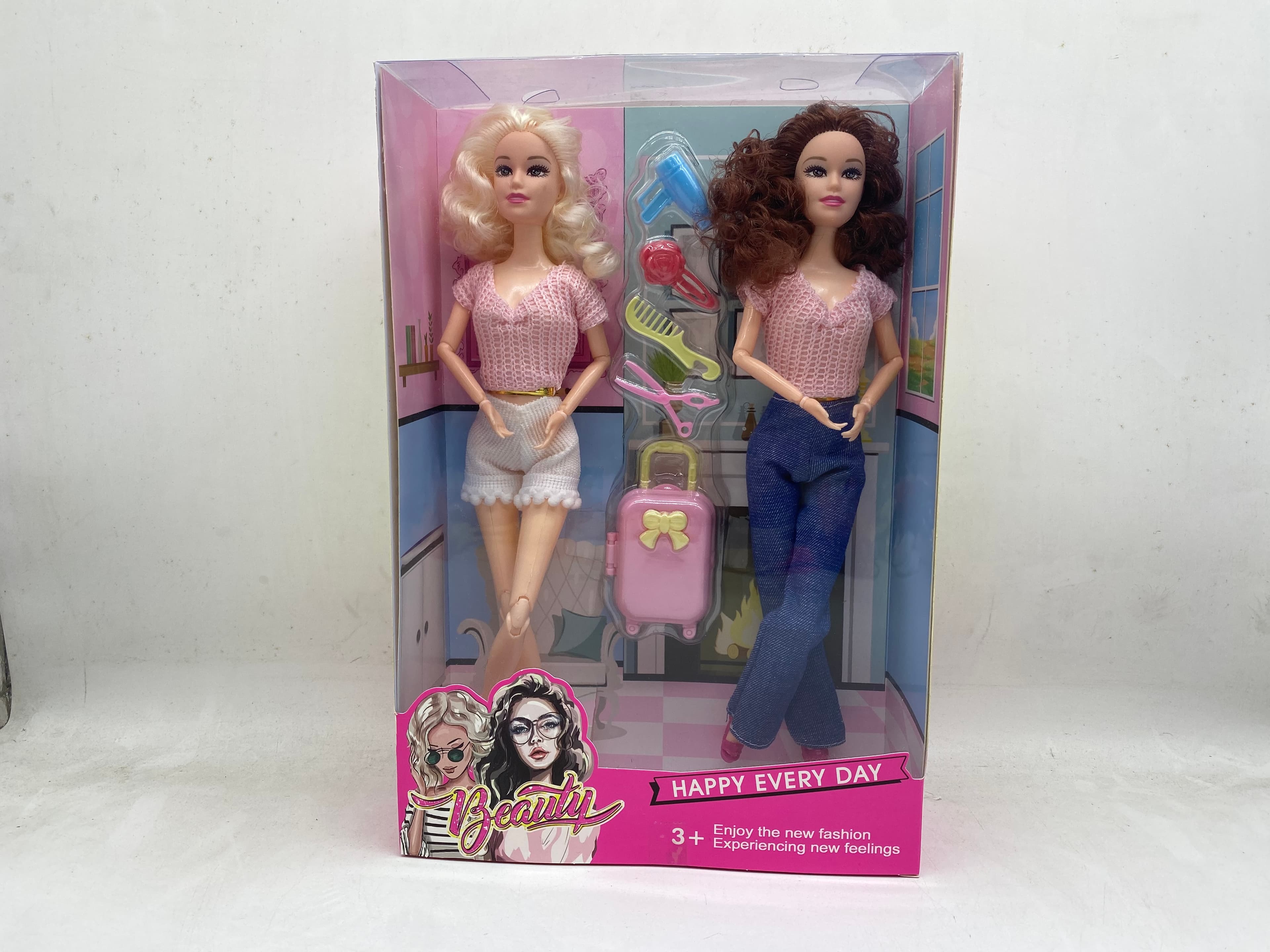 11.5-inch Fashion Barbie Doll with 11 Joints, Multi-style Assortment