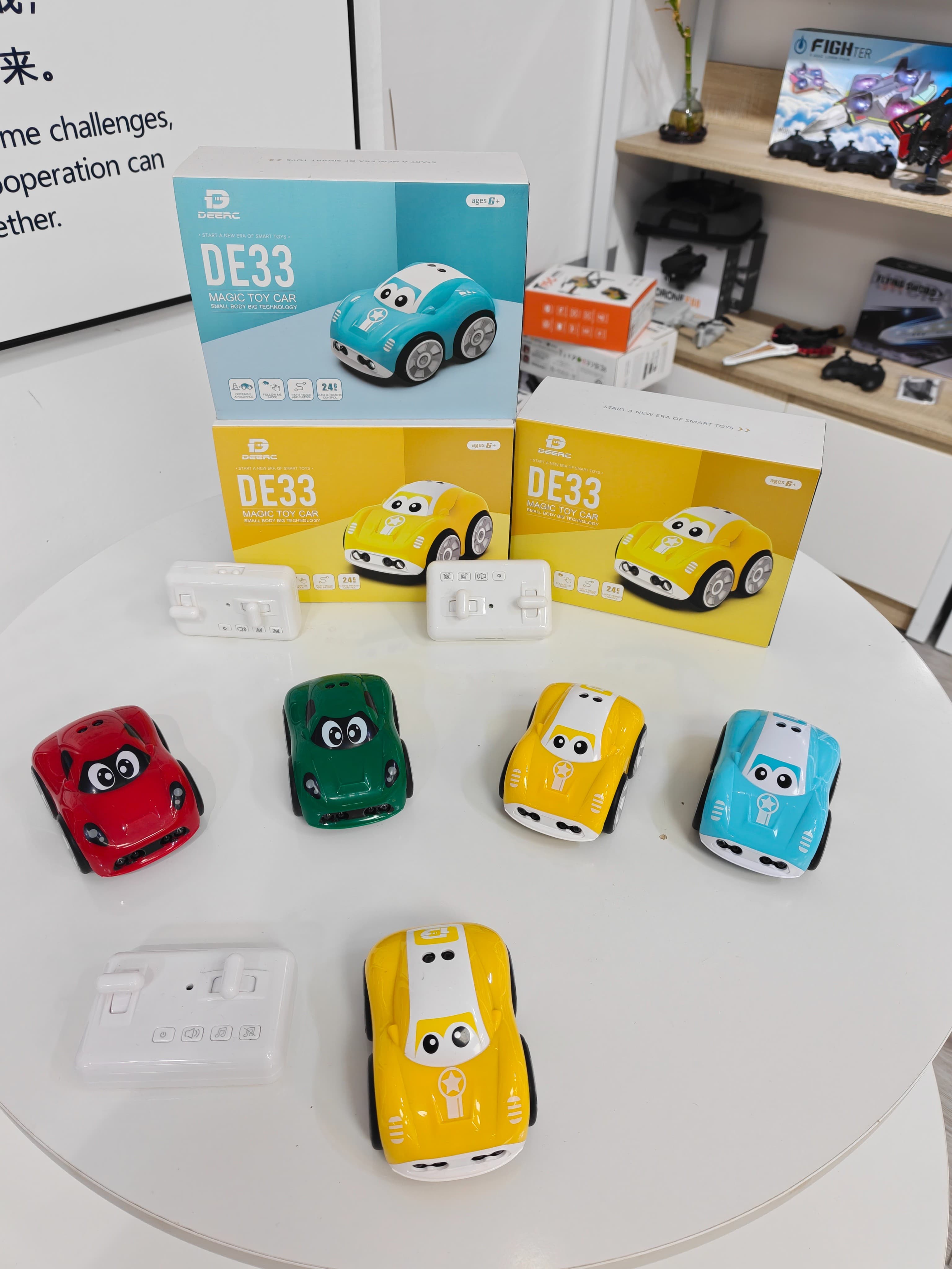 Smart Voice/Obstacle-Avoiding Sensor/Follow Remote Control Car