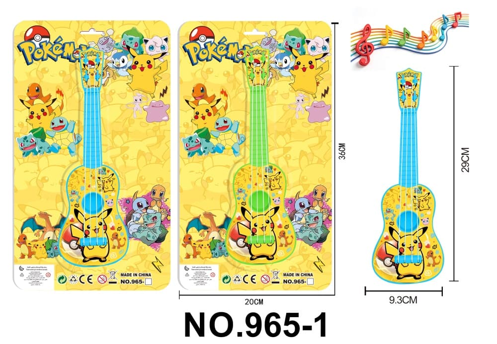 Pikachu Classic Shape Ukulele Single