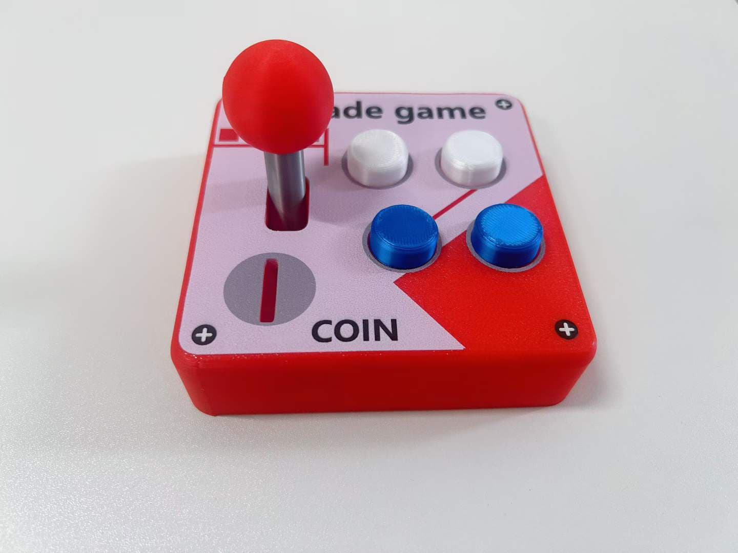 3D Printed Retro Arcade Switch Panel