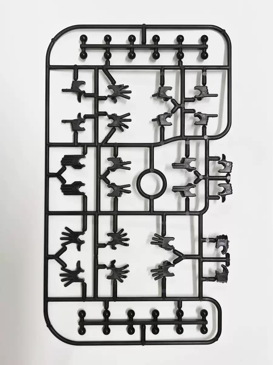 Articulated Figure Extension Hand Set - 24 Gestures