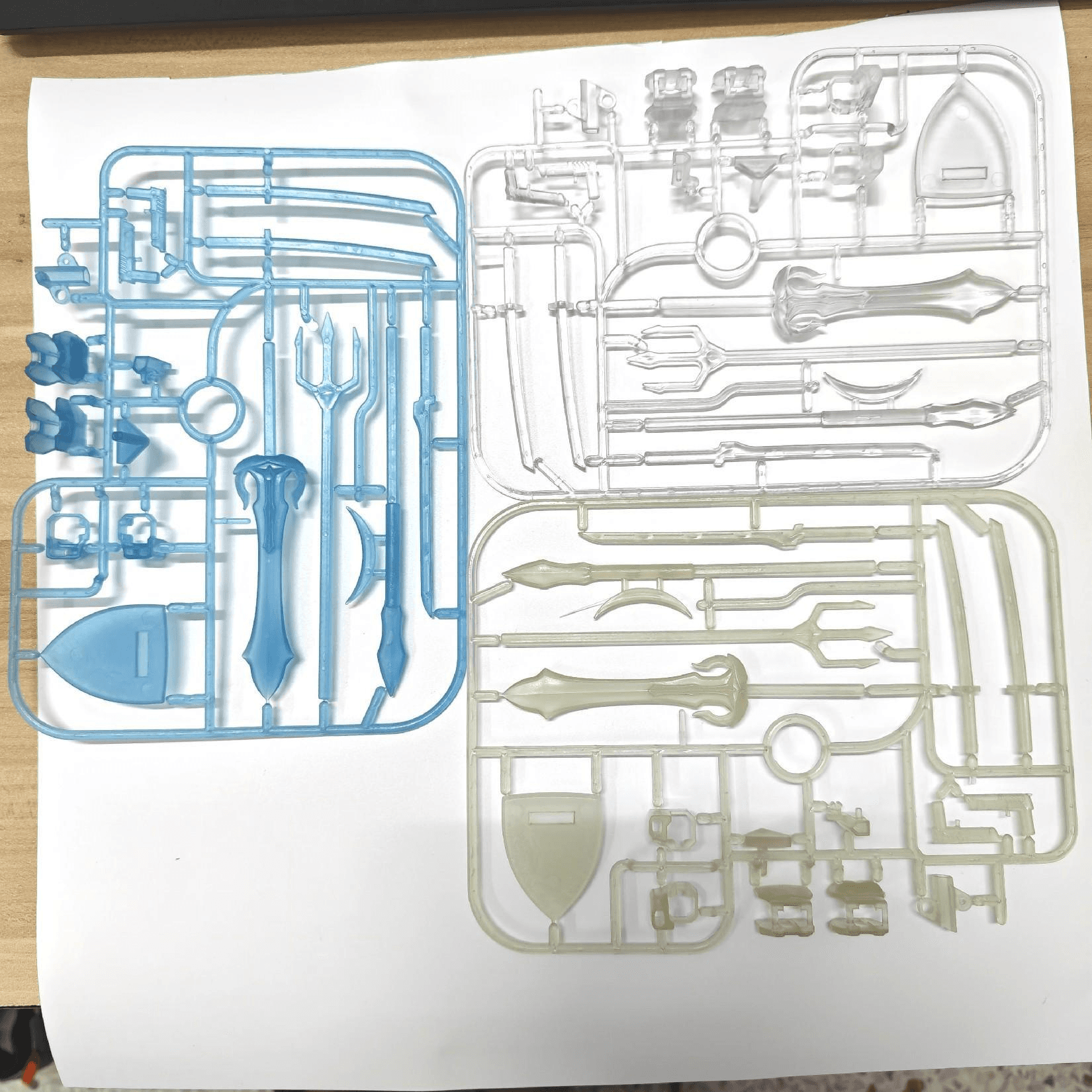 Articulated Figure Expansion Set Transparent 1 Fluorescent 2 Colors (Bright A)