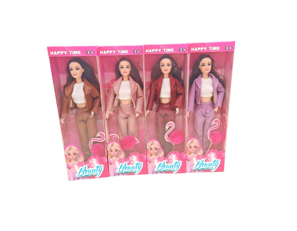 11.5 Inch Articulated Pretty Girl Doll 4 Colors