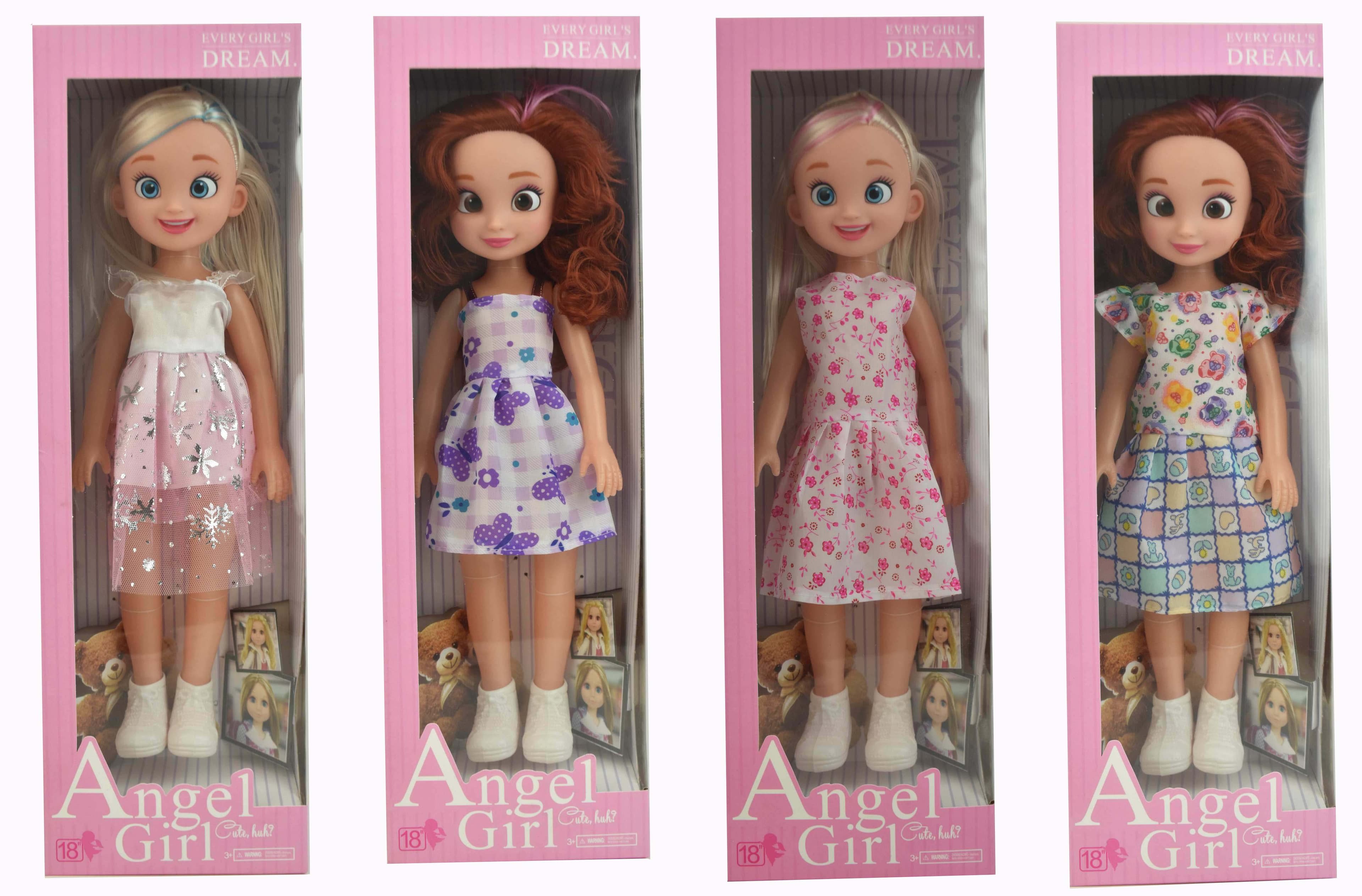 18" Fashion Princess Chubby Baby Doll (Includes 2 AG13 Button Batteries)