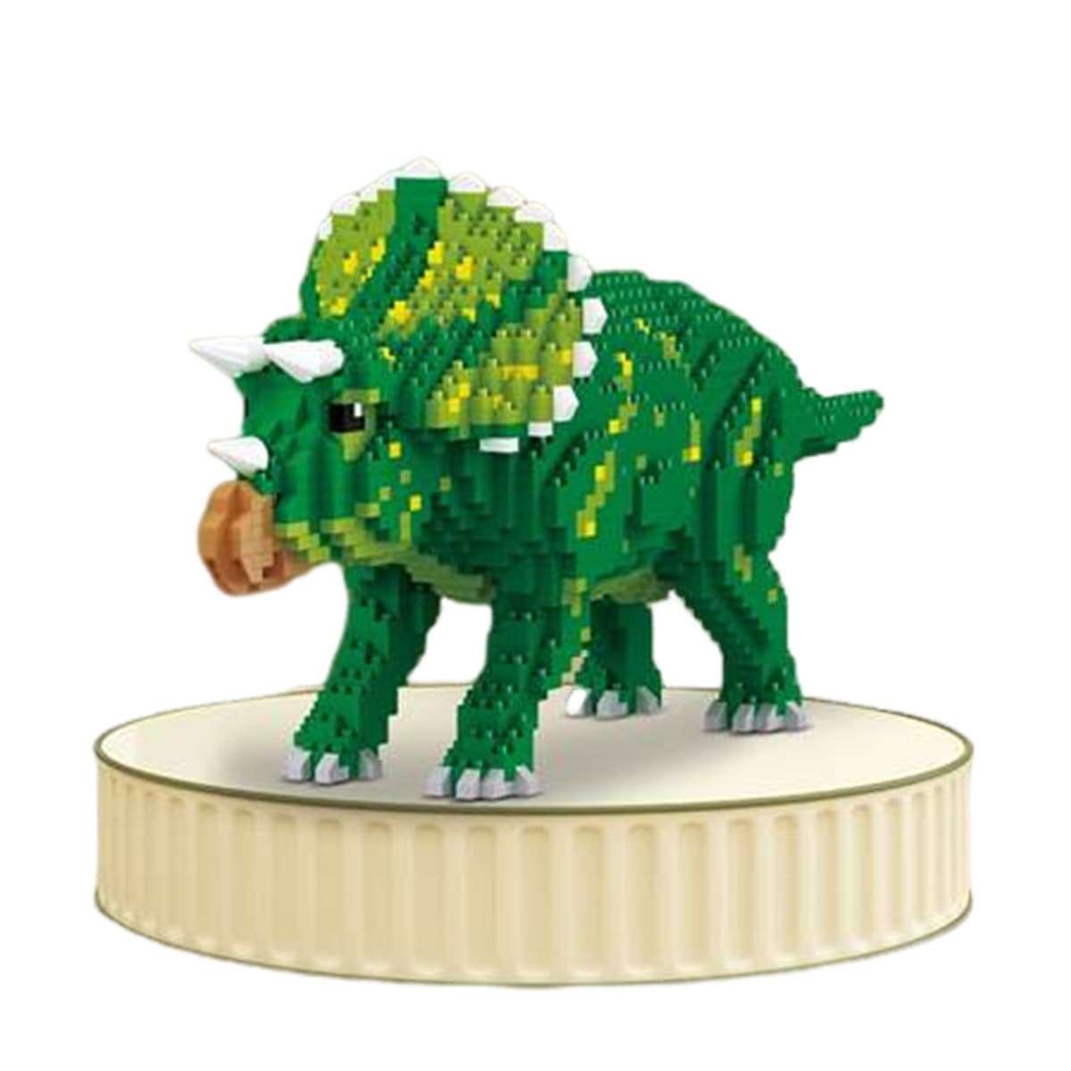 DIY Toy Building Blocks Triceratops