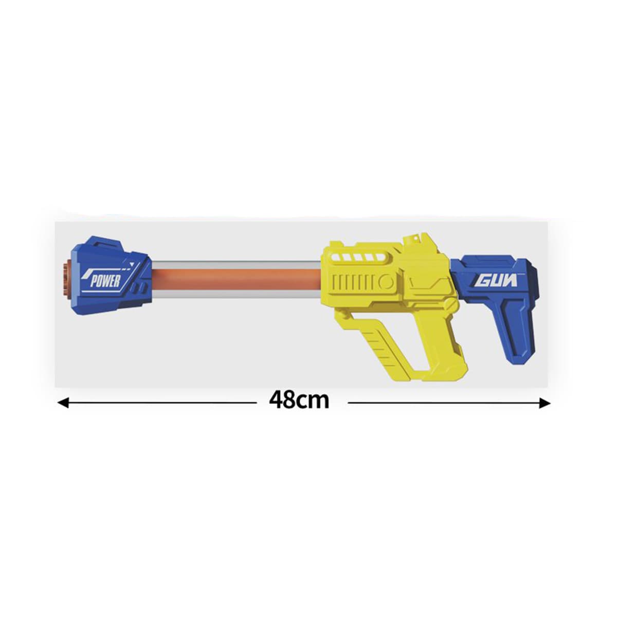 Summer Toy Water Gun/Water Cannon Single-Tube Pull-Back Long Water Gun